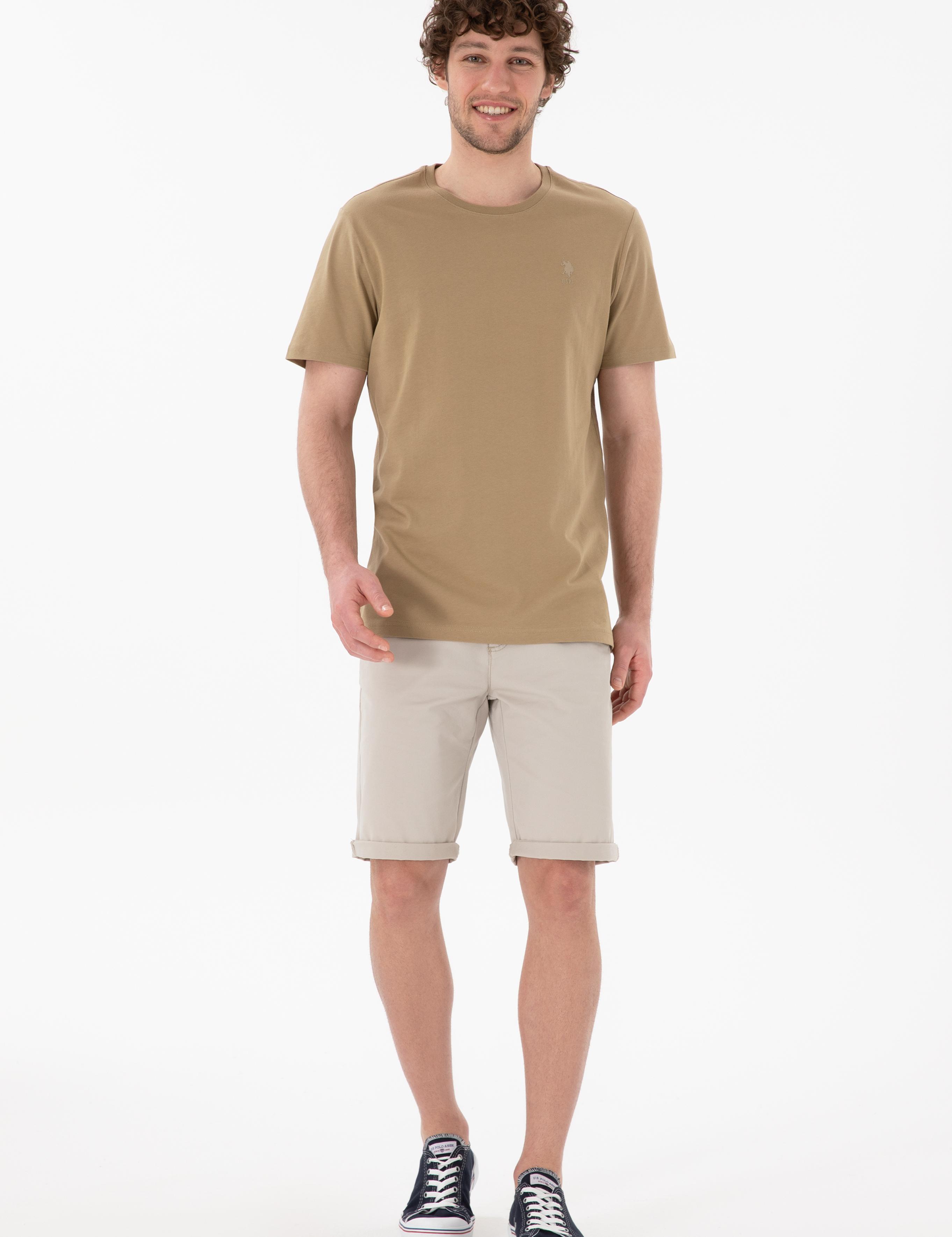 تی شرت یقه گرد آستین کوتاه رگولار یقه گرد مردانه یو اس پولو | U.S. Polo Assn. - تصویر 5