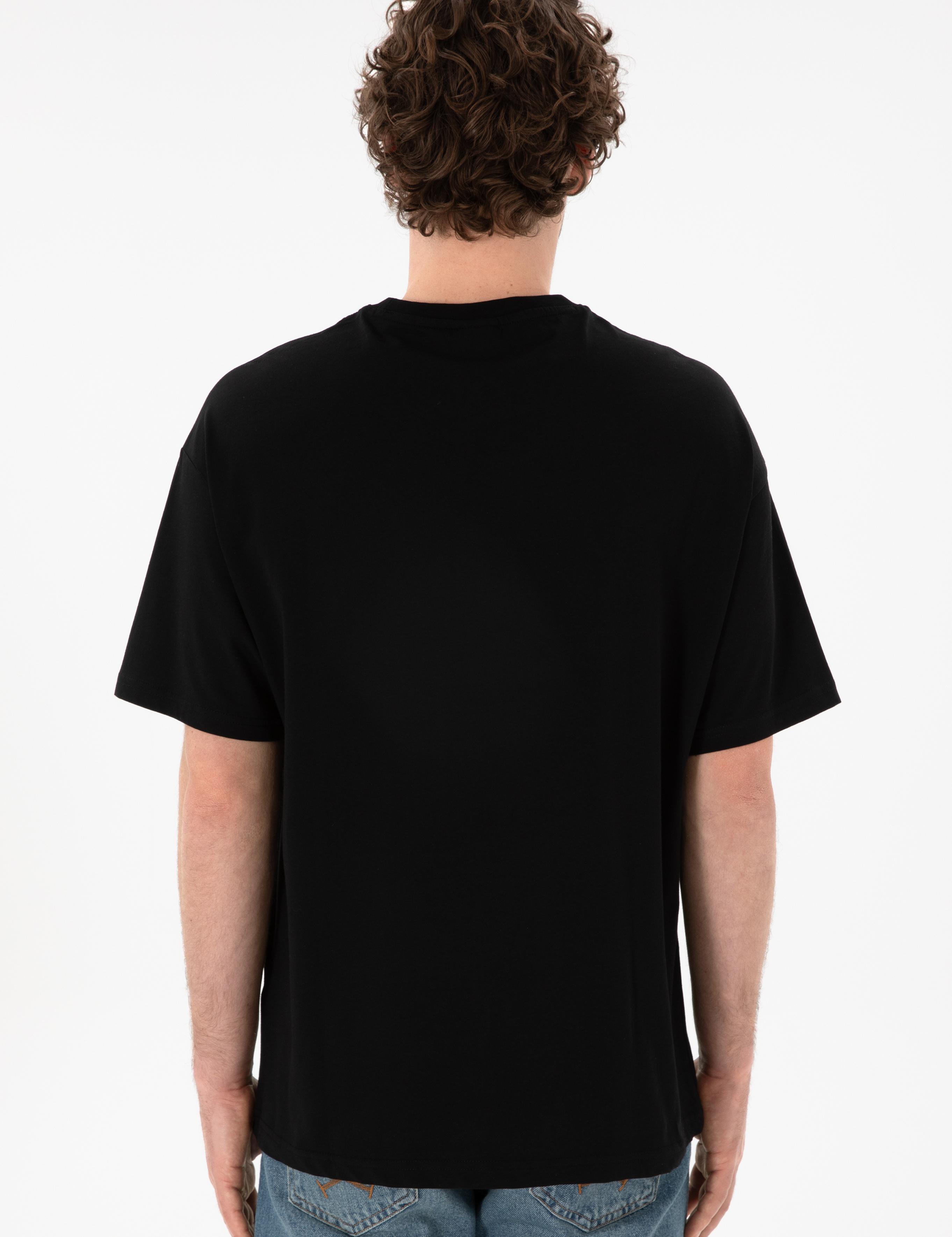 تی شرت یقه گرد آستین کوتاه Oversize یقه گرد مردانه یو اس پولو | U.S. Polo Assn. - تصویر 6