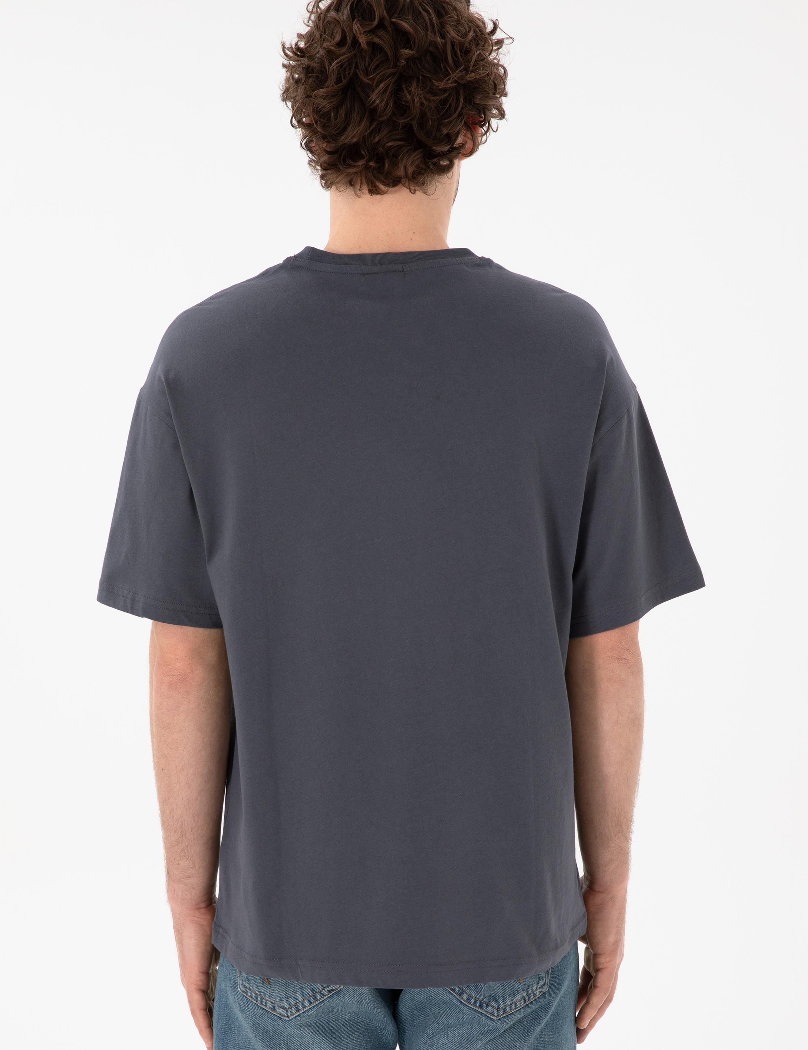 تی شرت یقه گرد آستین کوتاه Oversize یقه گرد مردانه یو اس پولو | U.S. Polo Assn. - تصویر 6