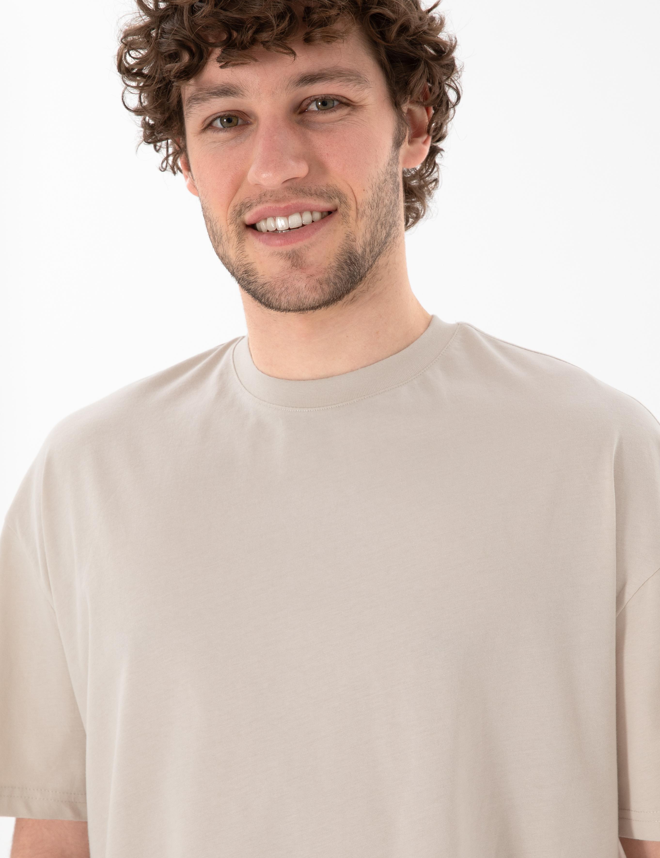 تی شرت یقه گرد آستین کوتاه LONG FIT یقه گرد مردانه یو اس پولو | U.S. Polo Assn. - تصویر 3