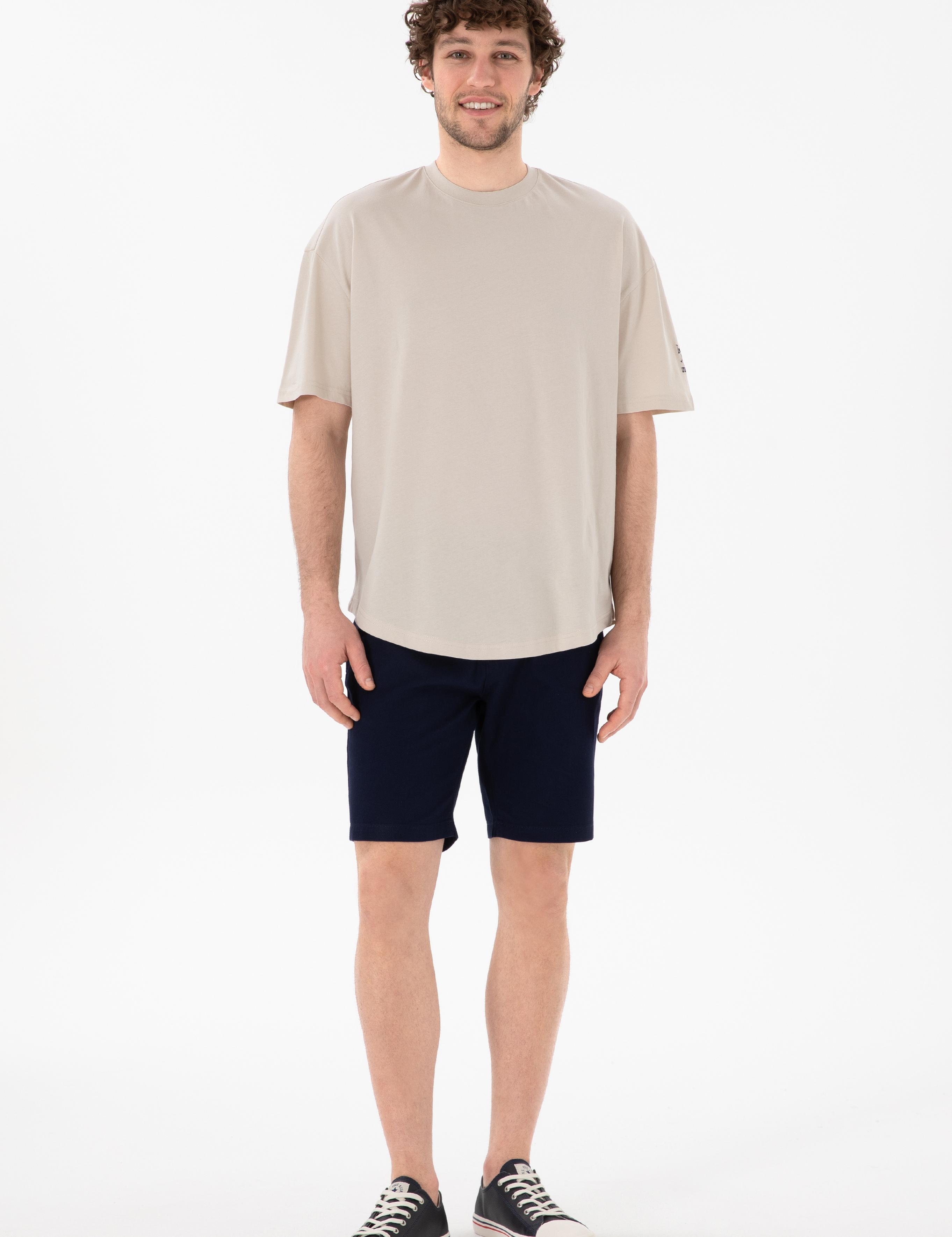 تی شرت یقه گرد آستین کوتاه LONG FIT یقه گرد مردانه یو اس پولو | U.S. Polo Assn. - تصویر 5