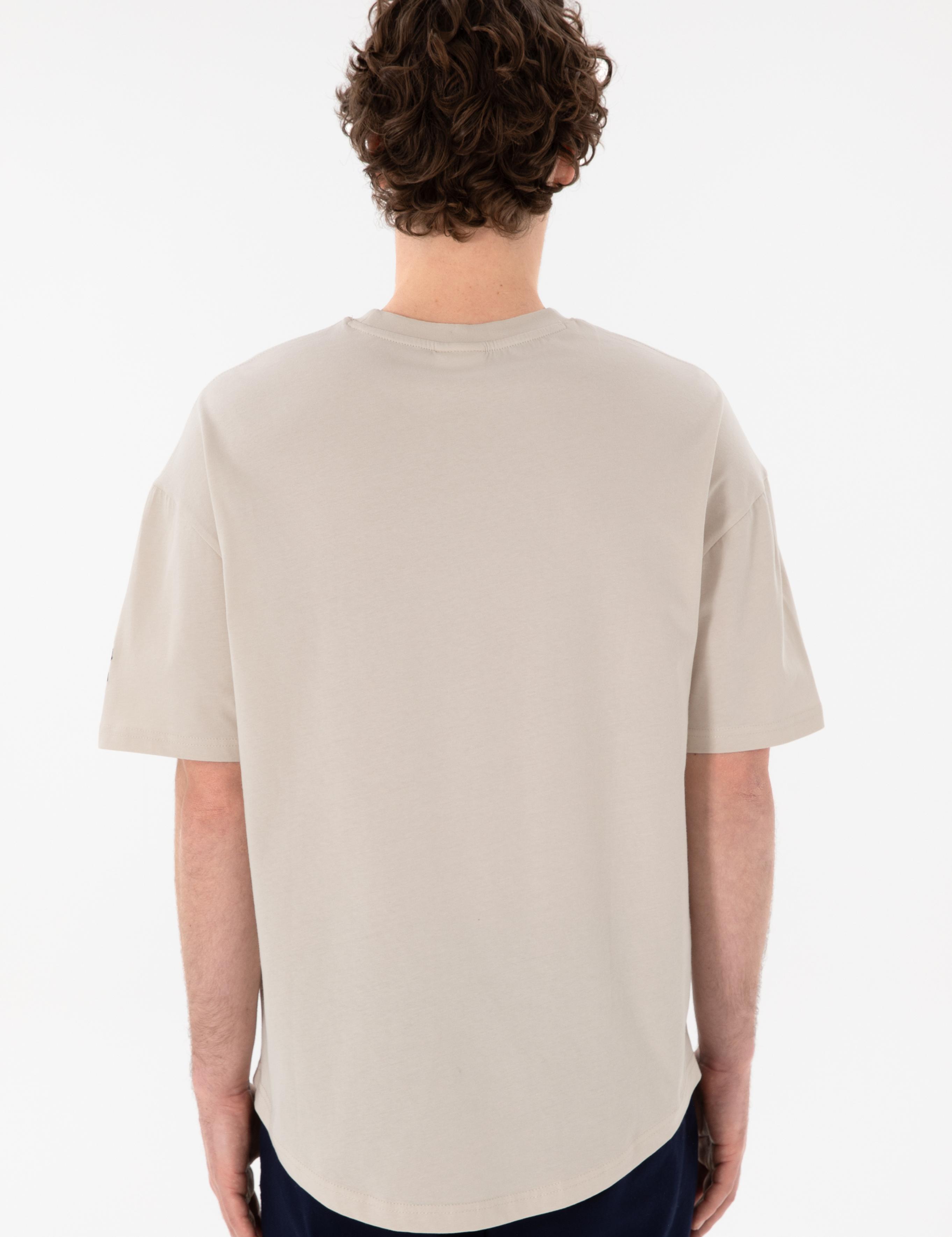 تی شرت یقه گرد آستین کوتاه LONG FIT یقه گرد مردانه یو اس پولو | U.S. Polo Assn. - تصویر 6