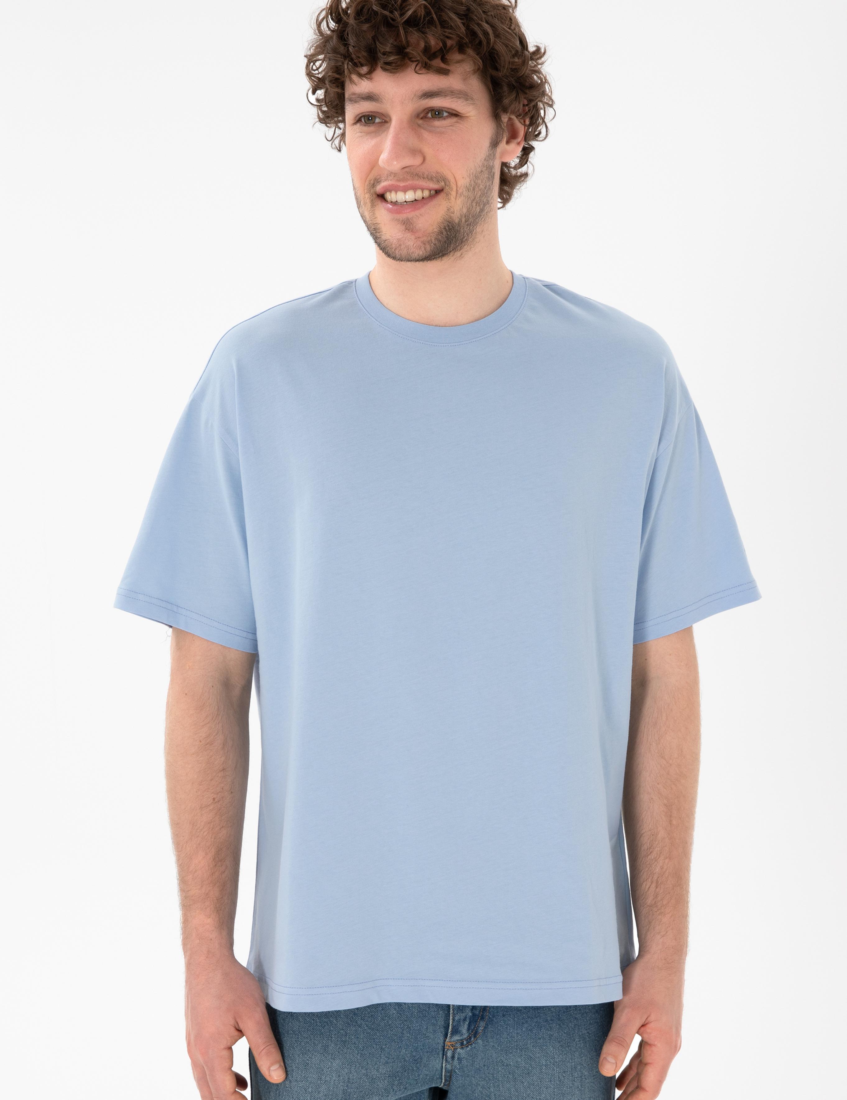 تی شرت یقه گرد آستین کوتاه Oversize یقه گرد مردانه یو اس پولو | U.S. Polo Assn. - تصویر 2