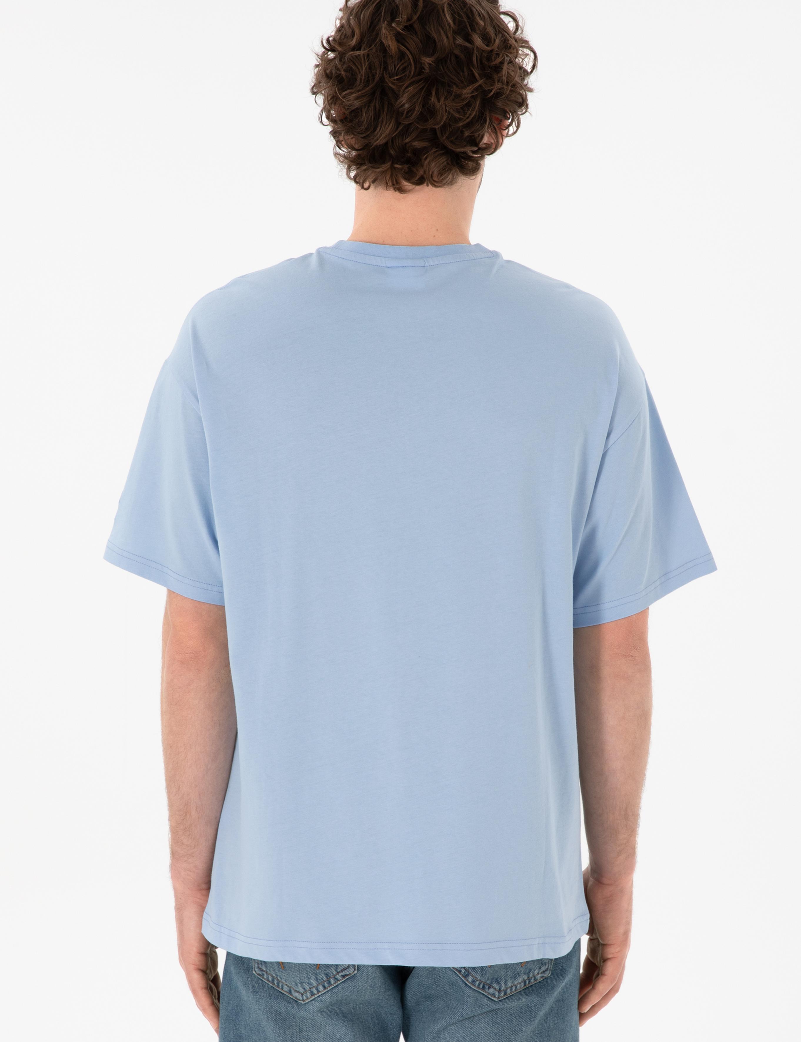 تی شرت یقه گرد آستین کوتاه Oversize یقه گرد مردانه یو اس پولو | U.S. Polo Assn. - تصویر 6