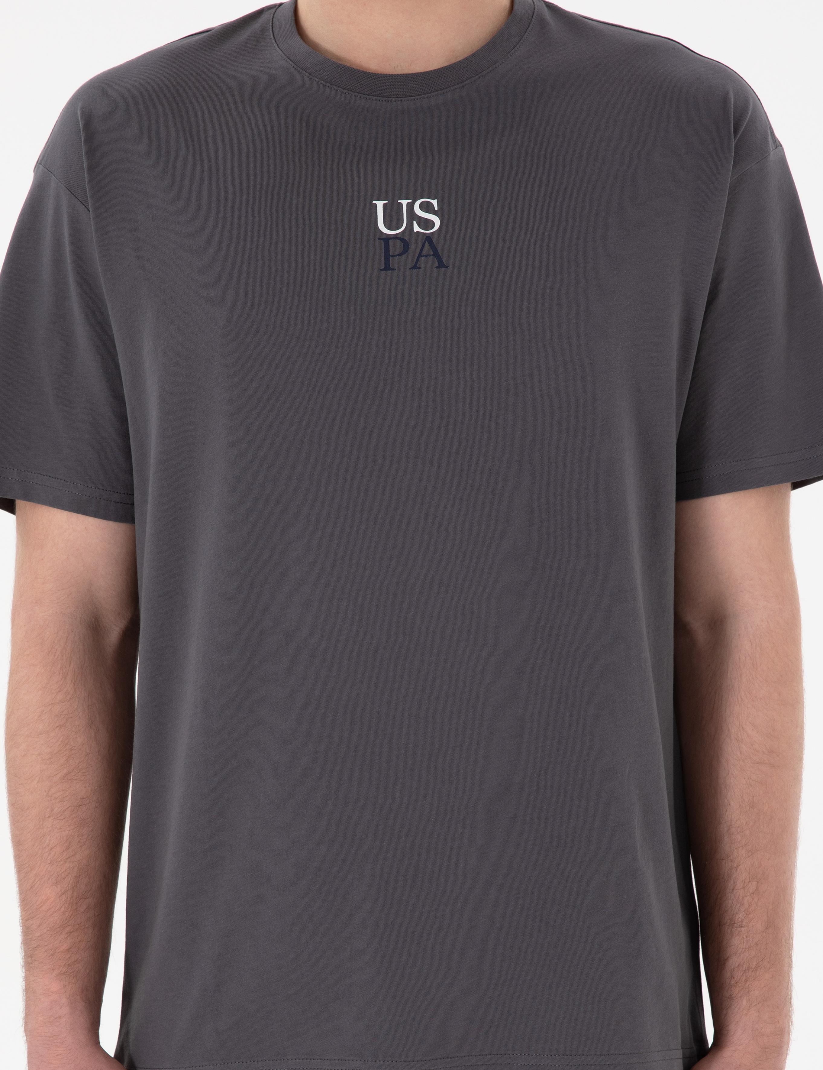 تی شرت یقه گرد آستین کوتاه ریلکس یقه گرد مردانه یو اس پولو | U.S. Polo Assn. - تصویر 7