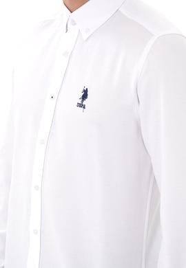 Erkek Beyaz Uzun Kollu Basic Gömlek - 50298009006