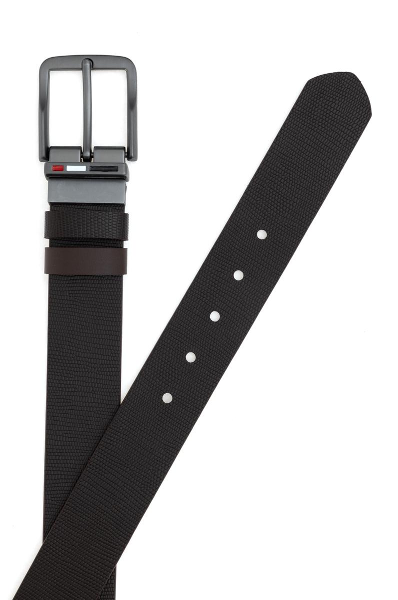 Erkek Kahverengi Çift Taraflı Kemer