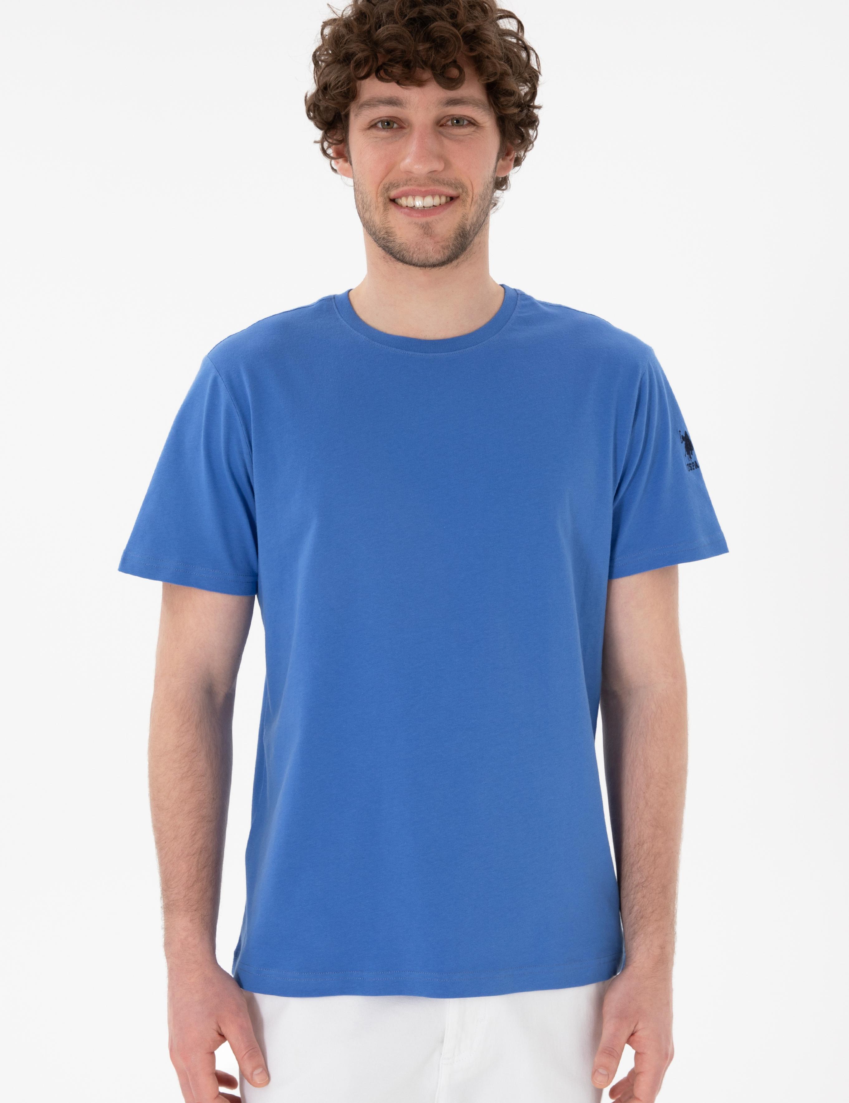تی شرت یقه گرد آستین کوتاه رگولار یقه گرد مردانه یو اس پولو | U.S. Polo Assn. - تصویر 2