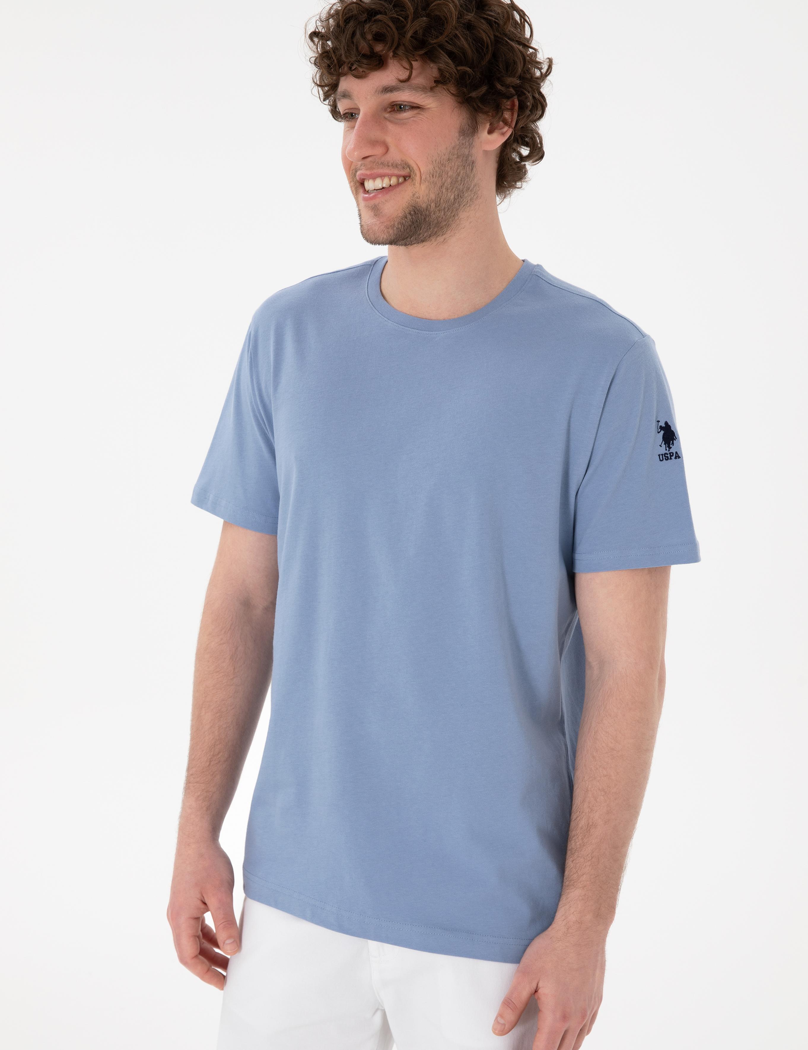 تی شرت یقه گرد آستین کوتاه رگولار یقه گرد مردانه یو اس پولو | U.S. Polo Assn. - تصویر 2