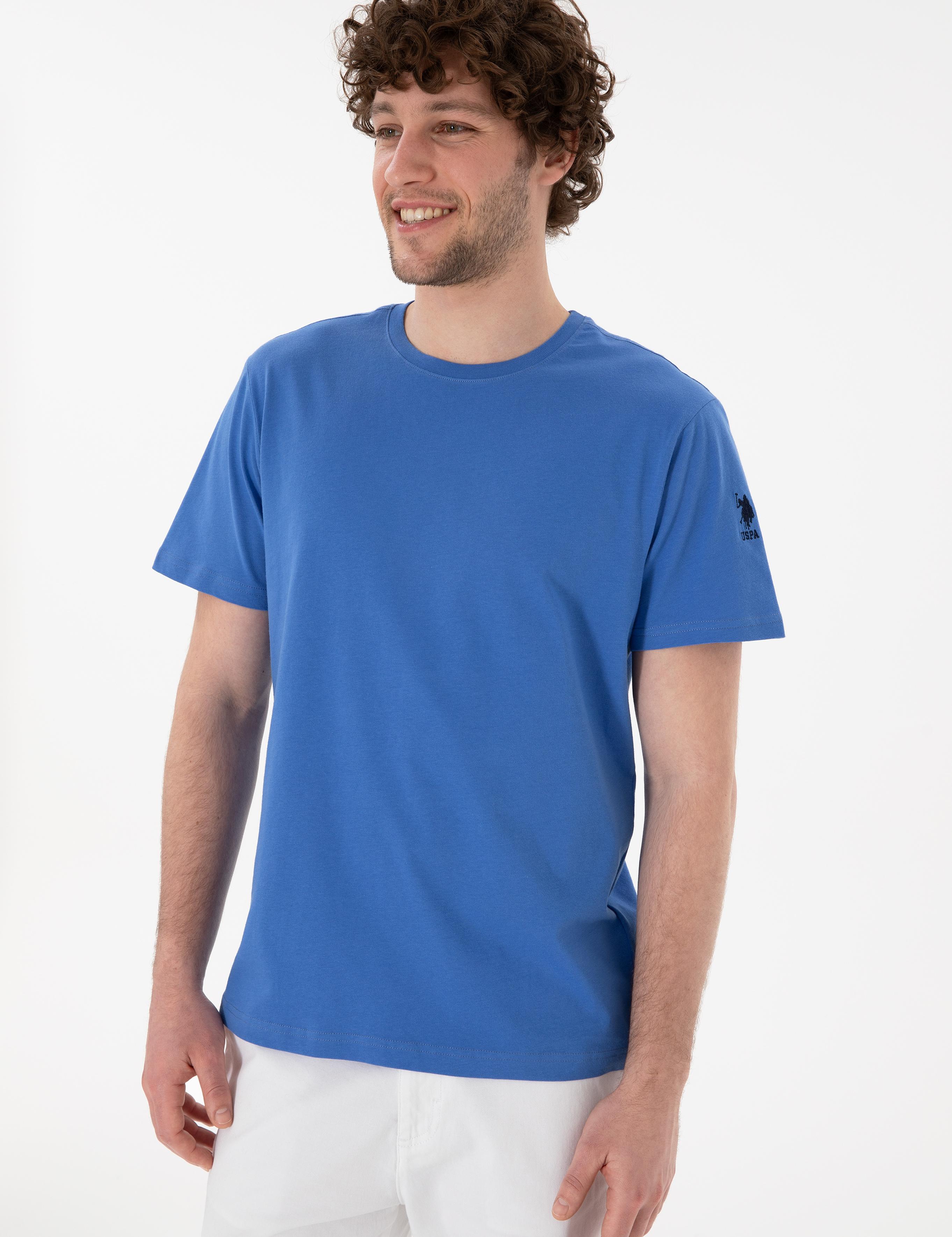 تی شرت یقه گرد آستین کوتاه رگولار یقه گرد مردانه یو اس پولو | U.S. Polo Assn. - تصویر 4