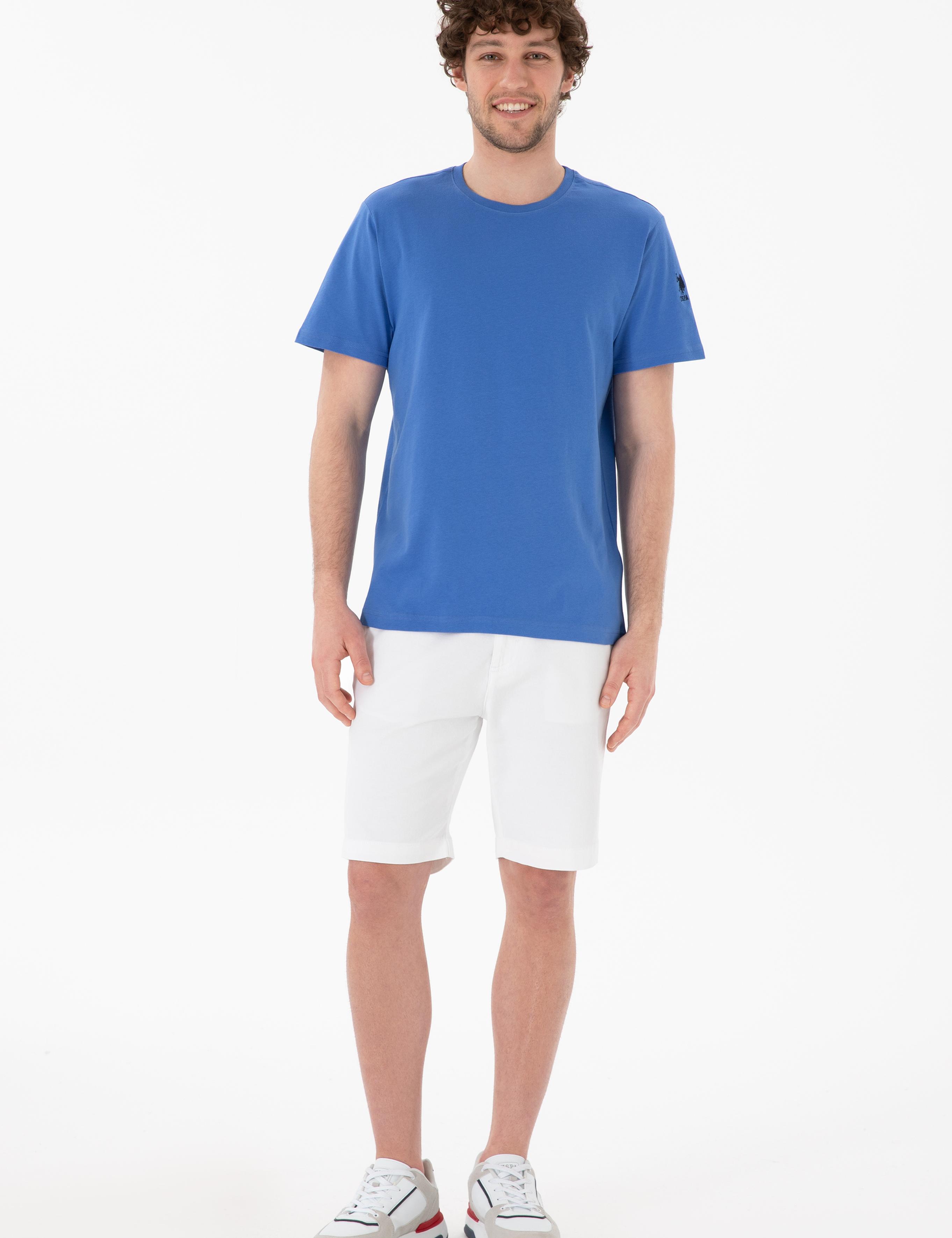 تی شرت یقه گرد آستین کوتاه رگولار یقه گرد مردانه یو اس پولو | U.S. Polo Assn. - تصویر 5