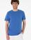Erkek Regular Fit Bisiklet Yaka İndigo Basic Tişört