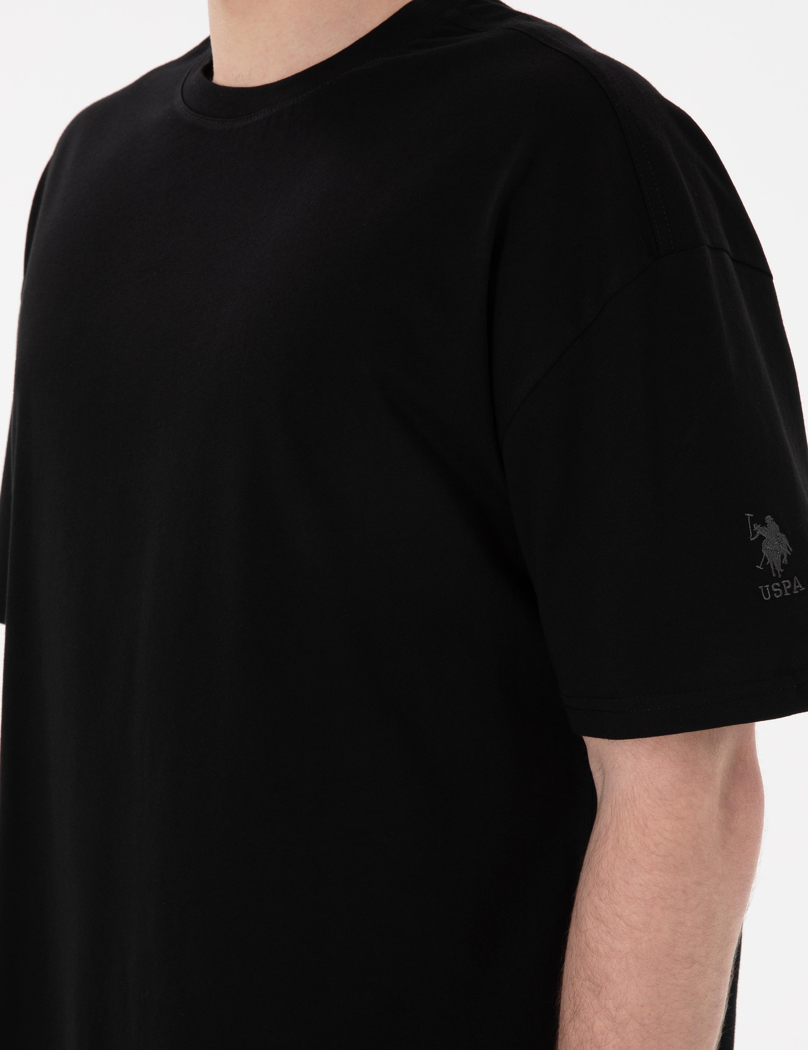 تی شرت یقه گرد آستین کوتاه LONG FIT یقه گرد مردانه یو اس پولو | U.S. Polo Assn. - تصویر 7