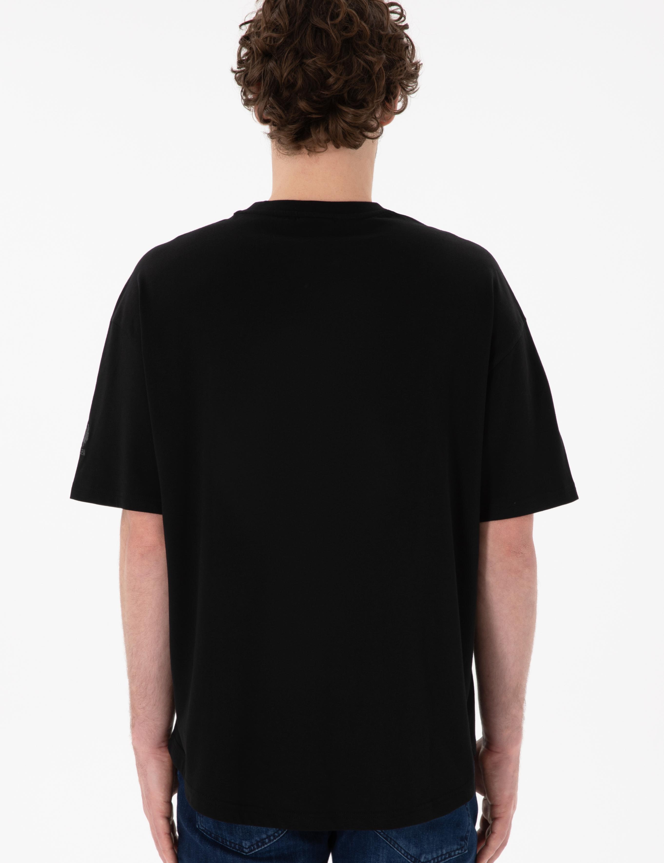 تی شرت یقه گرد آستین کوتاه LONG FIT یقه گرد مردانه یو اس پولو | U.S. Polo Assn. - تصویر 6