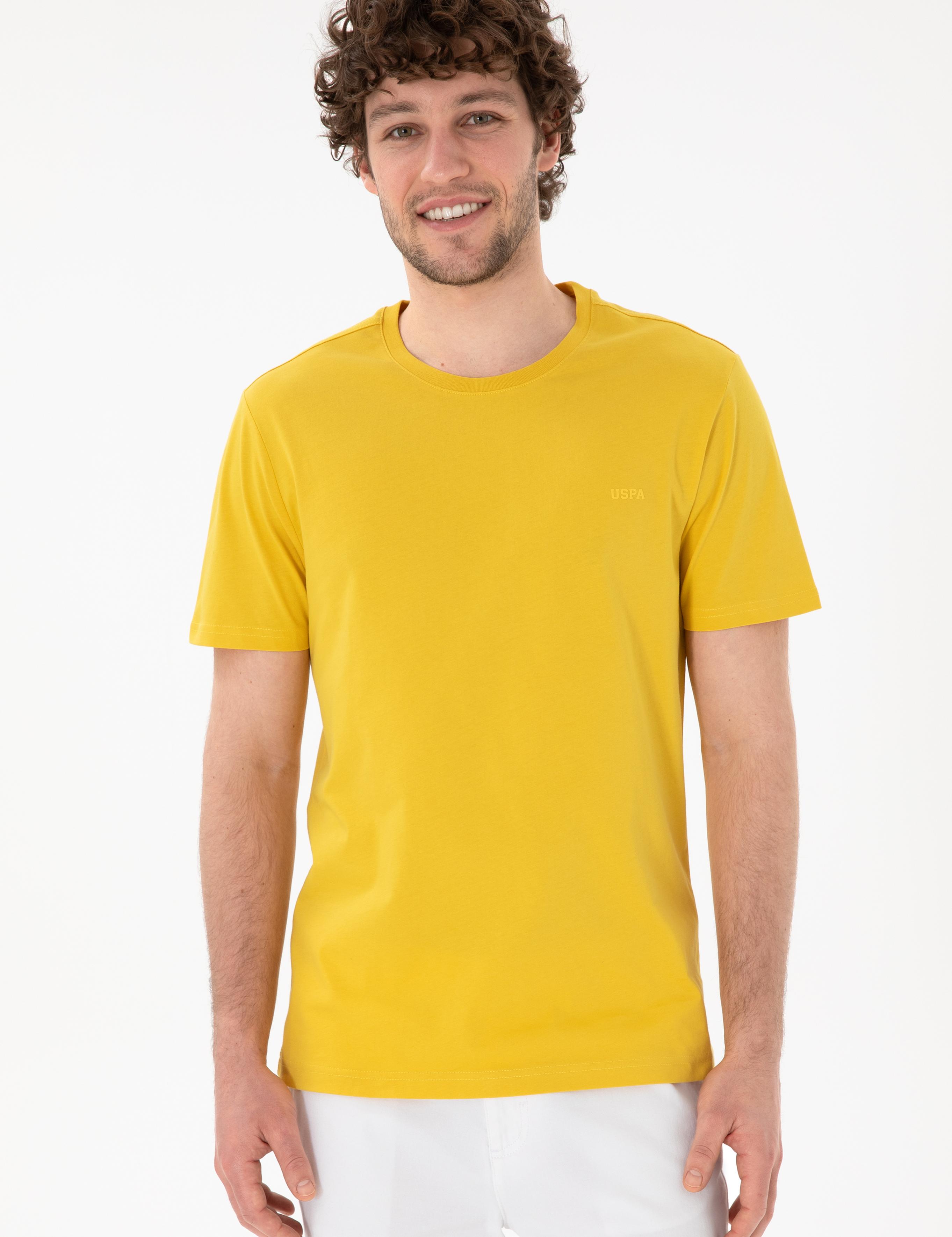 تی شرت یقه گرد آستین کوتاه رگولار یقه گرد مردانه یو اس پولو | U.S. Polo Assn. - تصویر 2