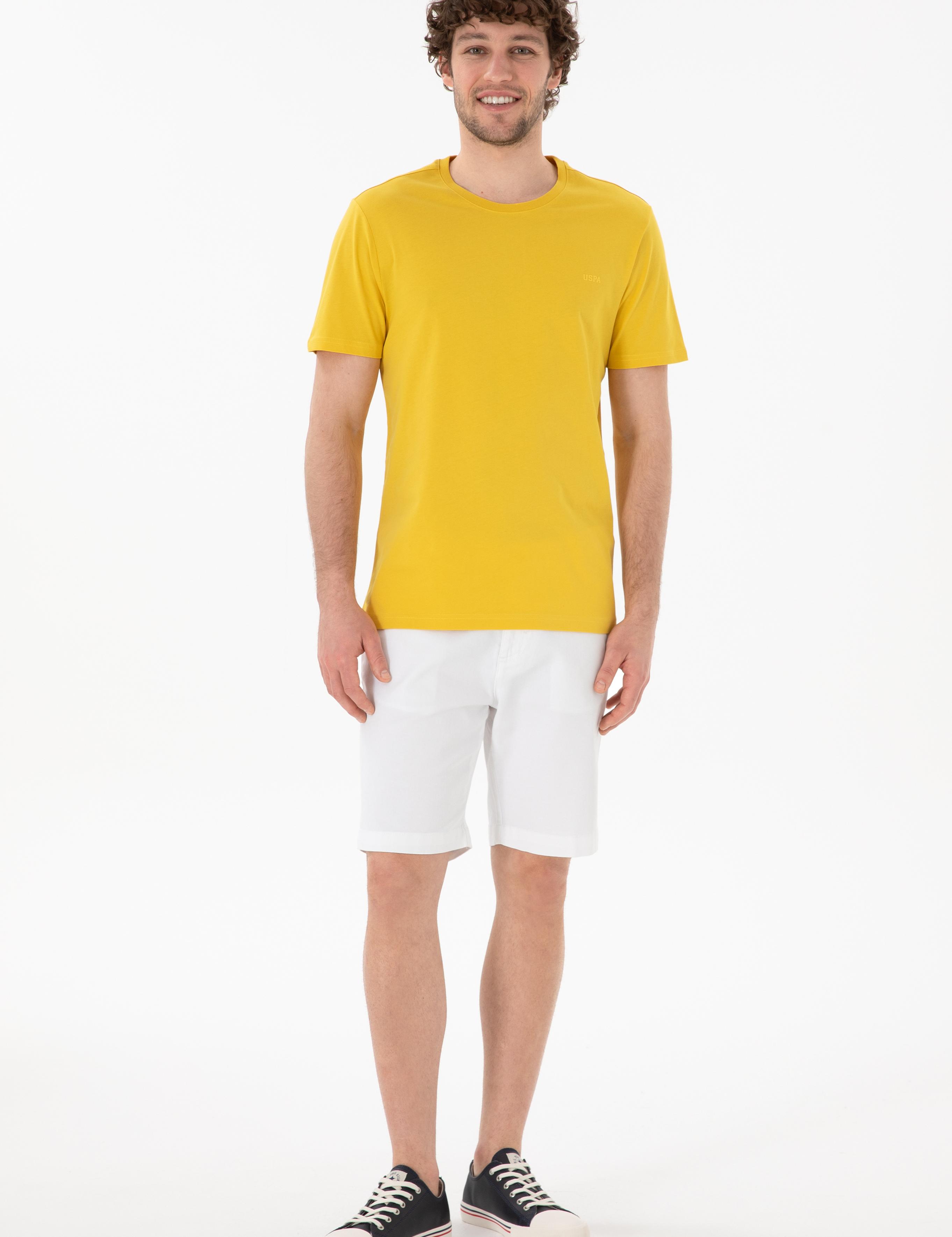 تی شرت یقه گرد آستین کوتاه رگولار یقه گرد مردانه یو اس پولو | U.S. Polo Assn. - تصویر 5