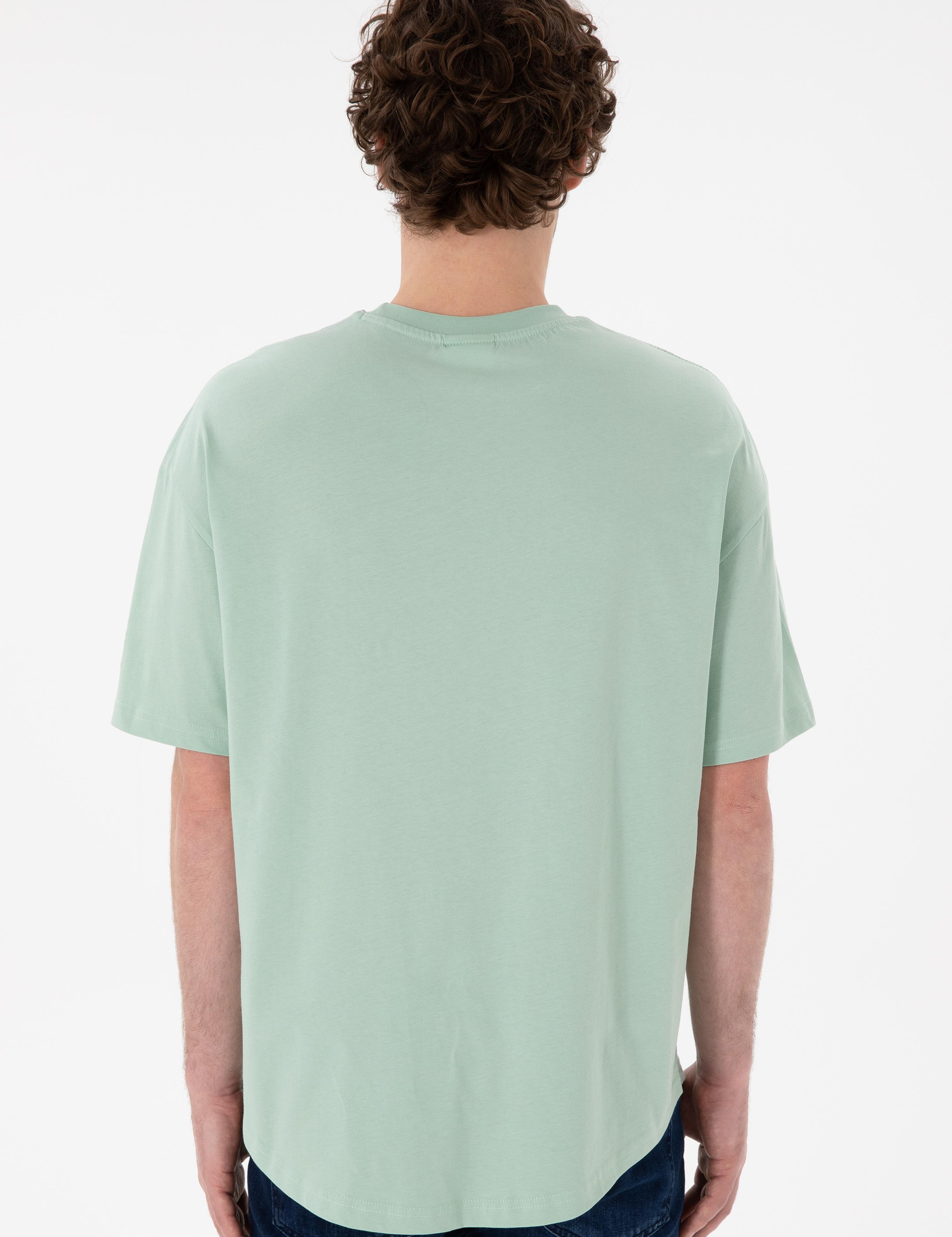 تی شرت یقه گرد آستین کوتاه LONG FIT یقه گرد مردانه یو اس پولو | U.S. Polo Assn. - تصویر 6