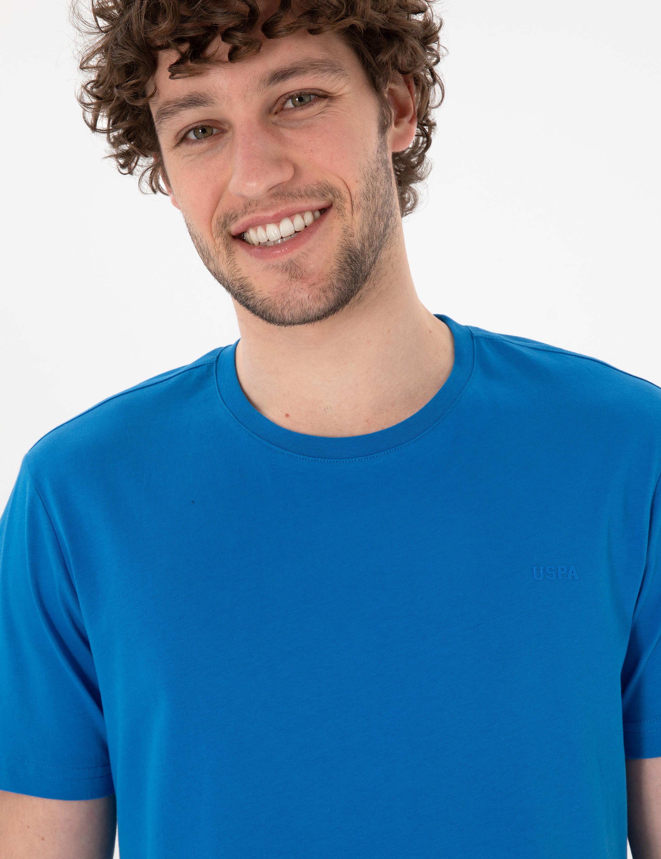 تی شرت یقه گرد آستین کوتاه رگولار یقه گرد مردانه یو اس پولو | U.S. Polo Assn. - تصویر 3