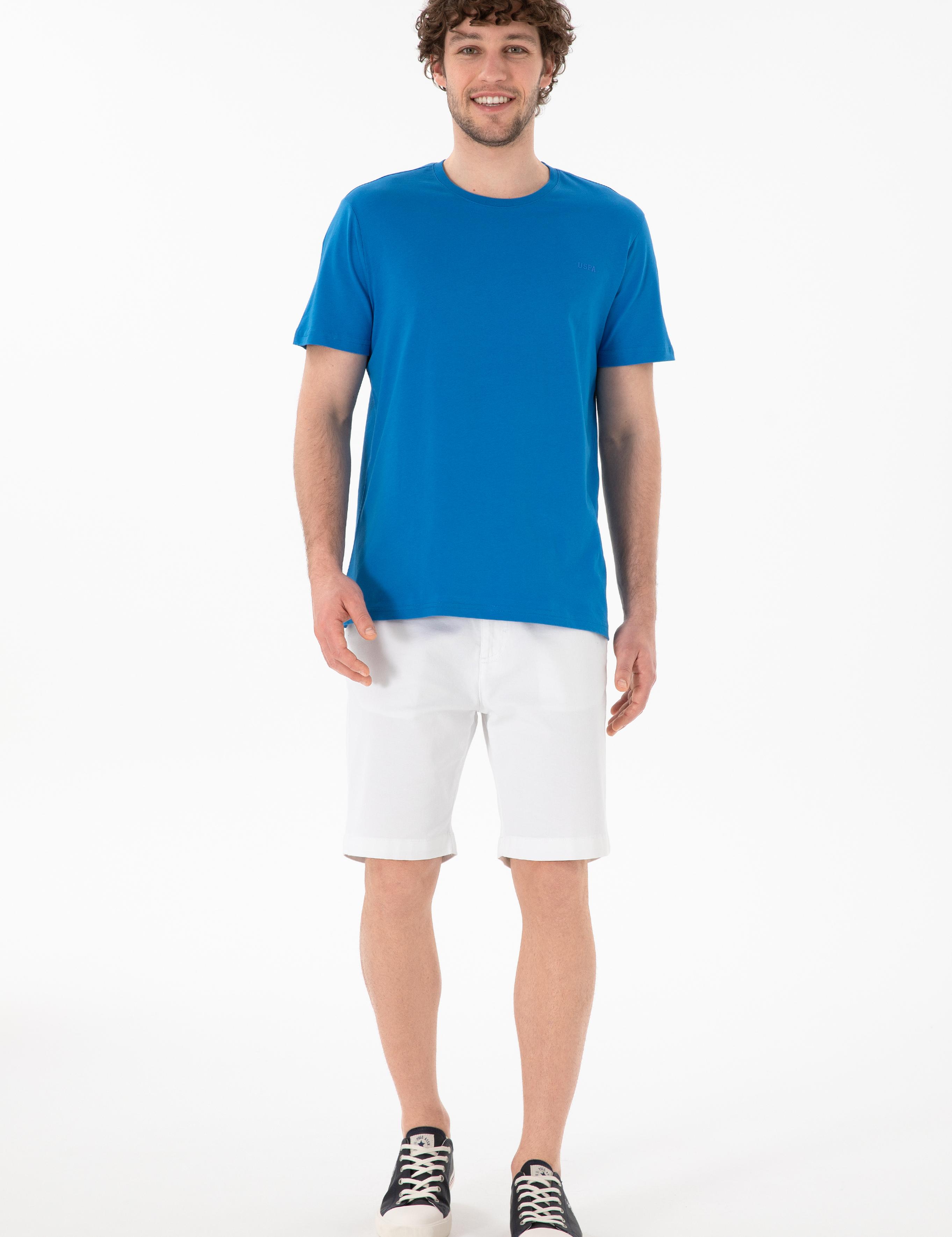 تی شرت یقه گرد آستین کوتاه رگولار یقه گرد مردانه یو اس پولو | U.S. Polo Assn. - تصویر 5