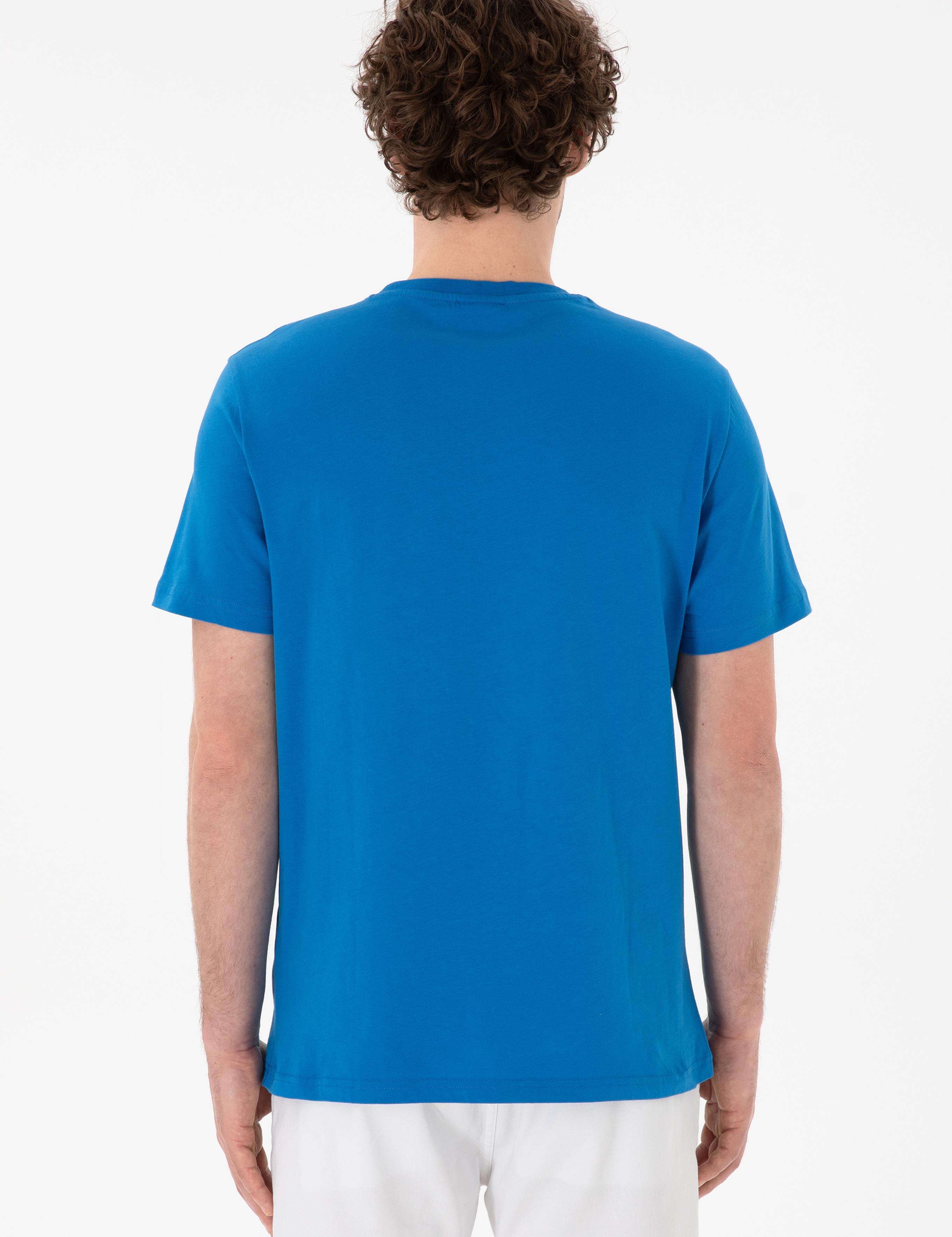 تی شرت یقه گرد آستین کوتاه رگولار یقه گرد مردانه یو اس پولو | U.S. Polo Assn. - تصویر 6