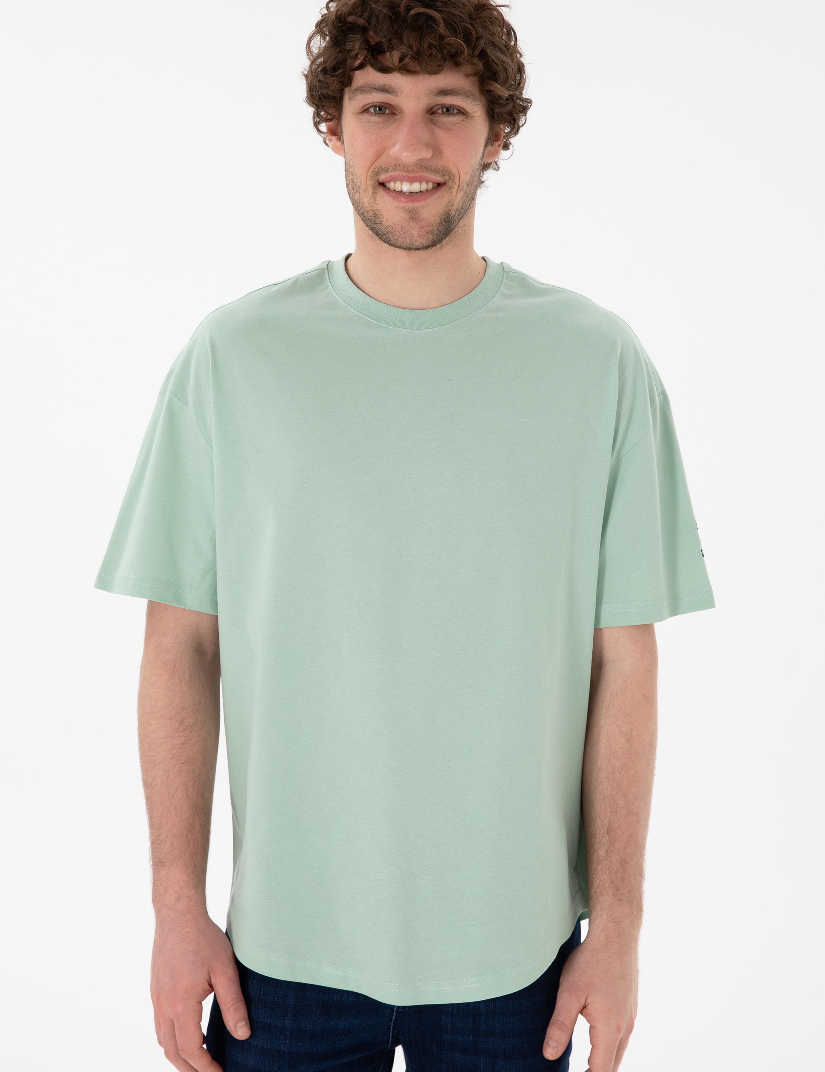 تی شرت یقه گرد آستین کوتاه LONG FIT یقه گرد مردانه یو اس پولو | U.S. Polo Assn. - تصویر 4