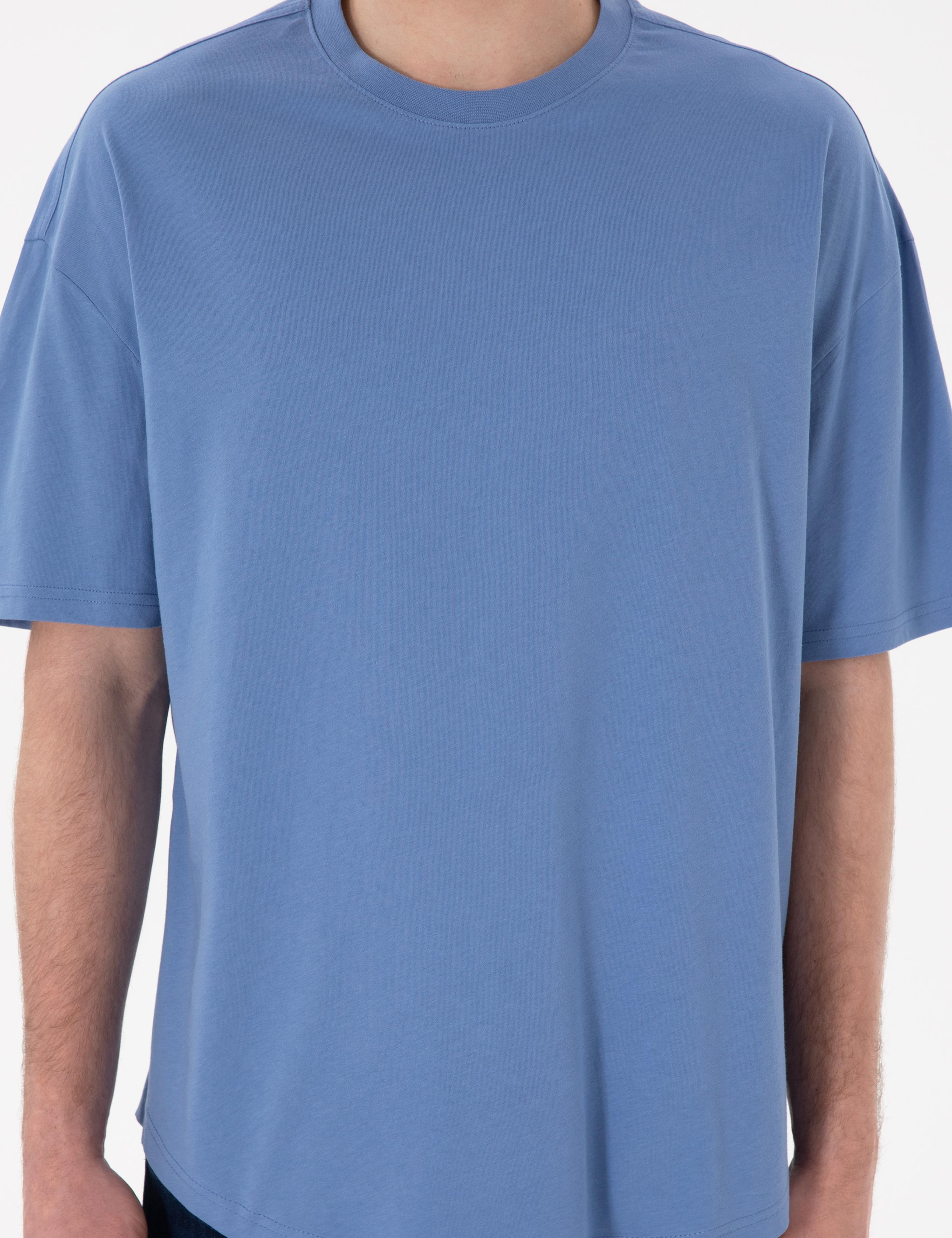 تی شرت یقه گرد آستین کوتاه LONG FIT یقه گرد مردانه یو اس پولو | U.S. Polo Assn. - تصویر 7
