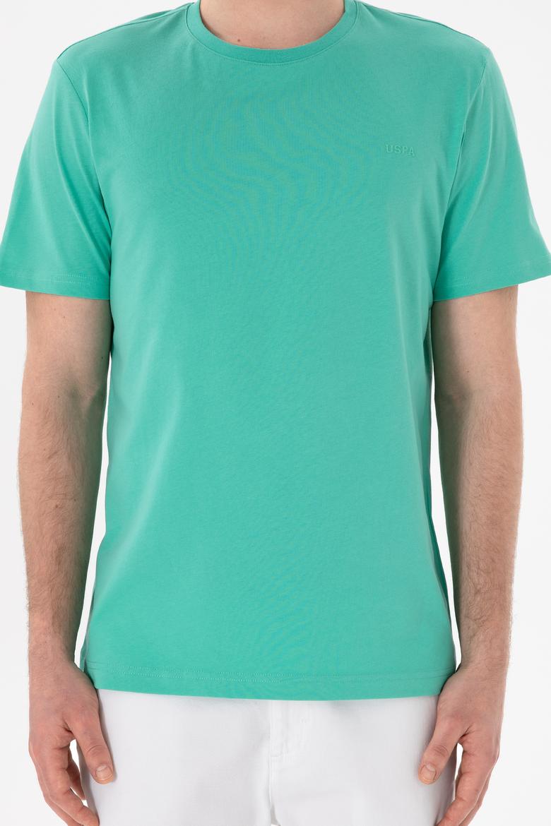 Erkek Regular Fit Bisiklet Yaka Mint Basic Tişört - 50305928183