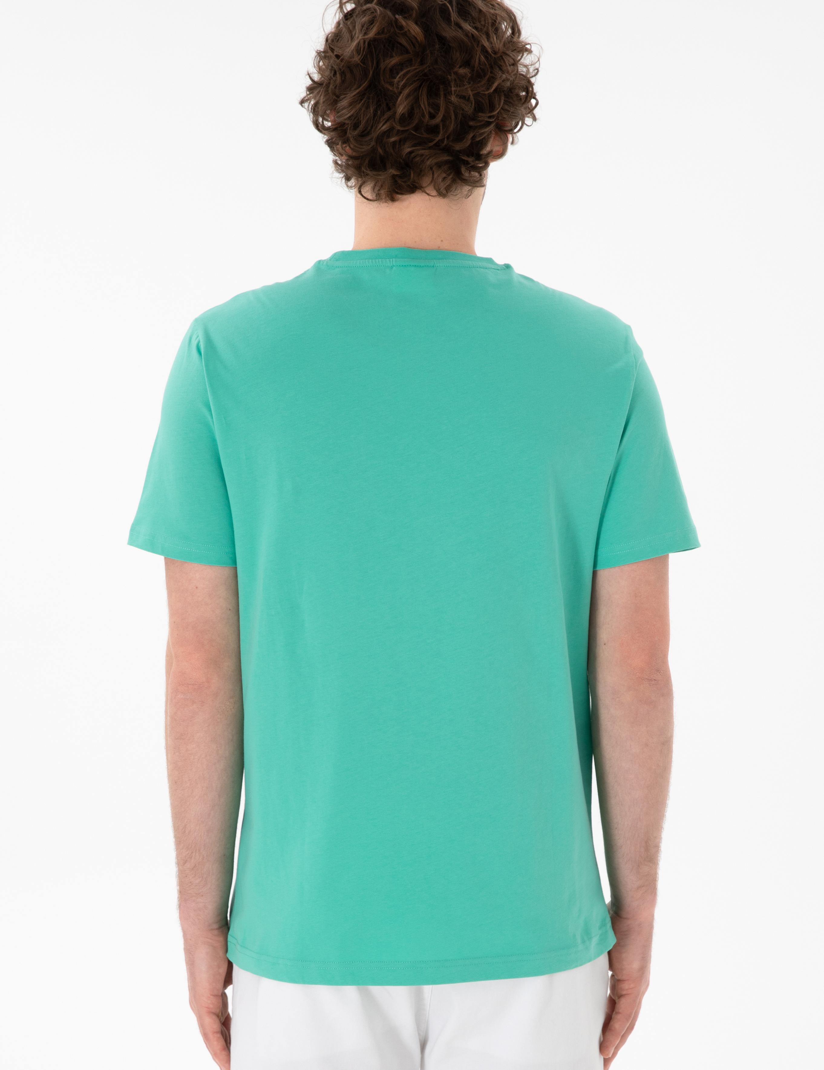 تی شرت یقه گرد آستین کوتاه رگولار یقه گرد مردانه یو اس پولو | U.S. Polo Assn. - تصویر 6