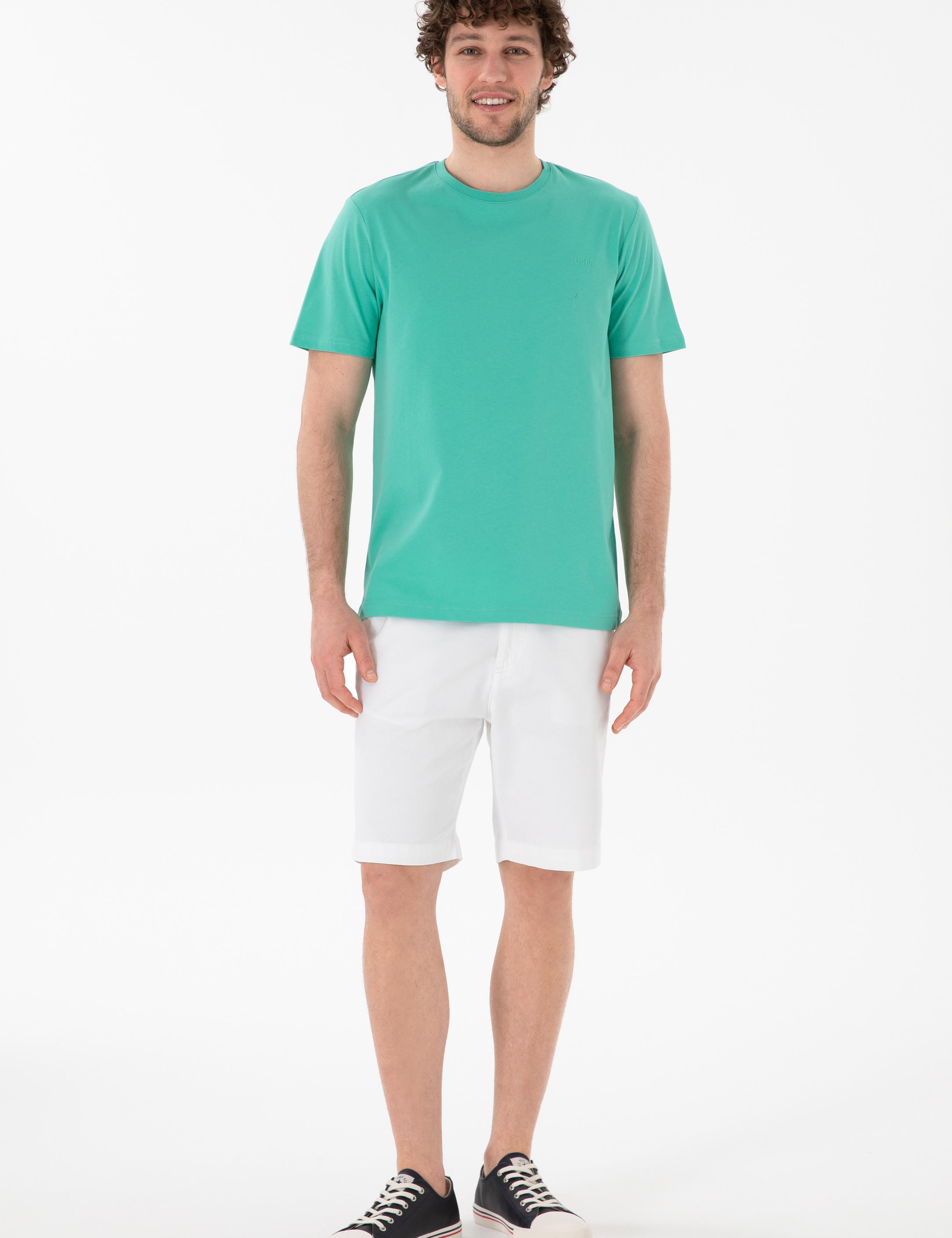 تی شرت یقه گرد آستین کوتاه رگولار یقه گرد مردانه یو اس پولو | U.S. Polo Assn. - تصویر 5