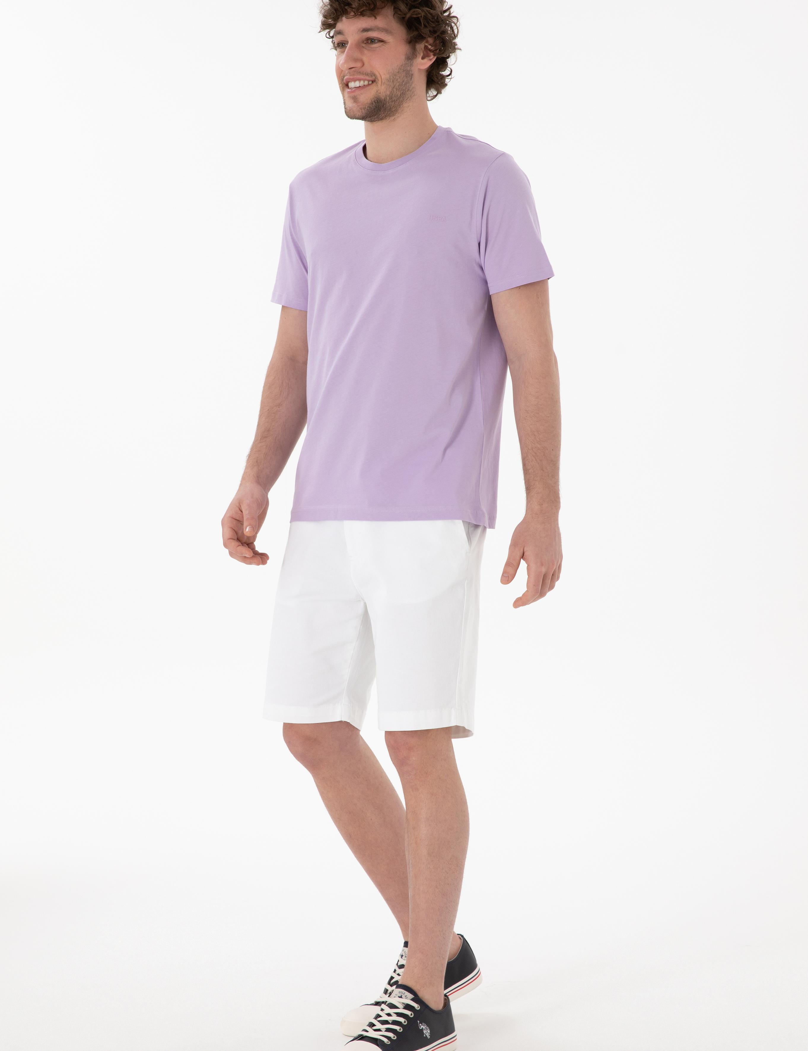 تی شرت یقه گرد آستین کوتاه رگولار یقه گرد مردانه یو اس پولو | U.S. Polo Assn. - تصویر 5