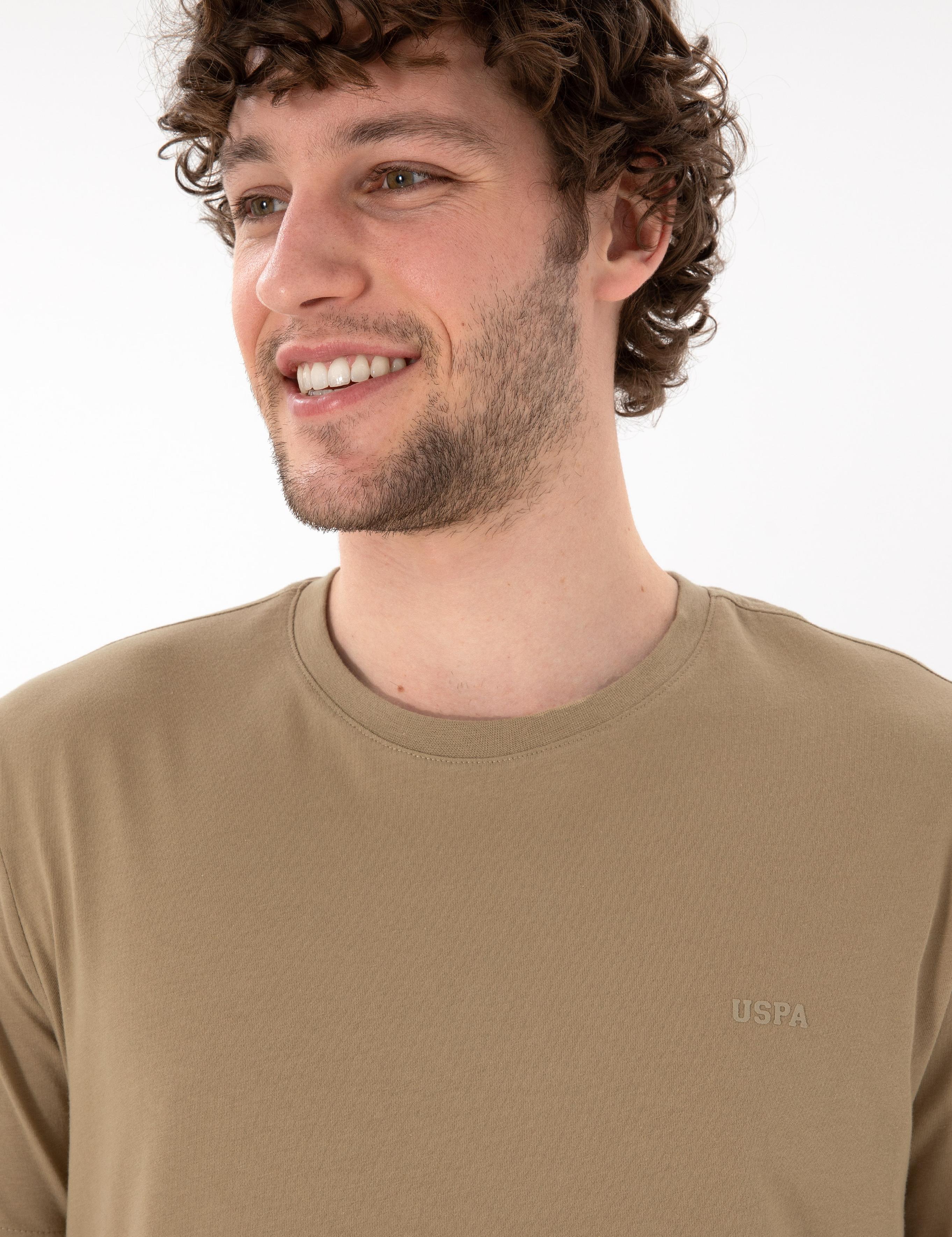 تی شرت یقه گرد آستین کوتاه رگولار یقه گرد مردانه یو اس پولو | U.S. Polo Assn. - تصویر 3