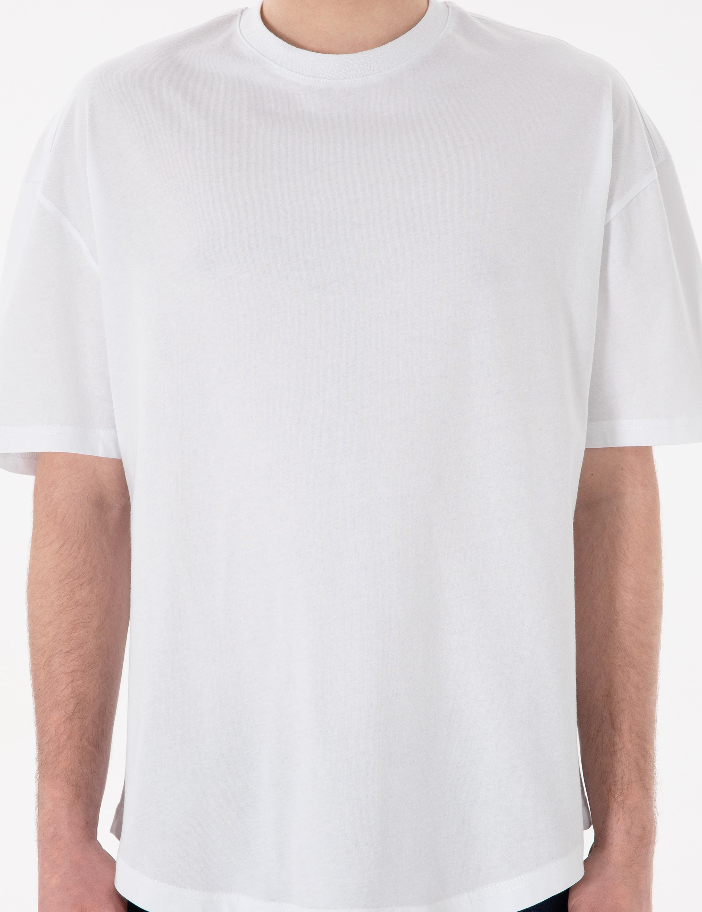 تی شرت یقه گرد آستین کوتاه LONG FIT یقه گرد مردانه یو اس پولو | U.S. Polo Assn. - تصویر 7