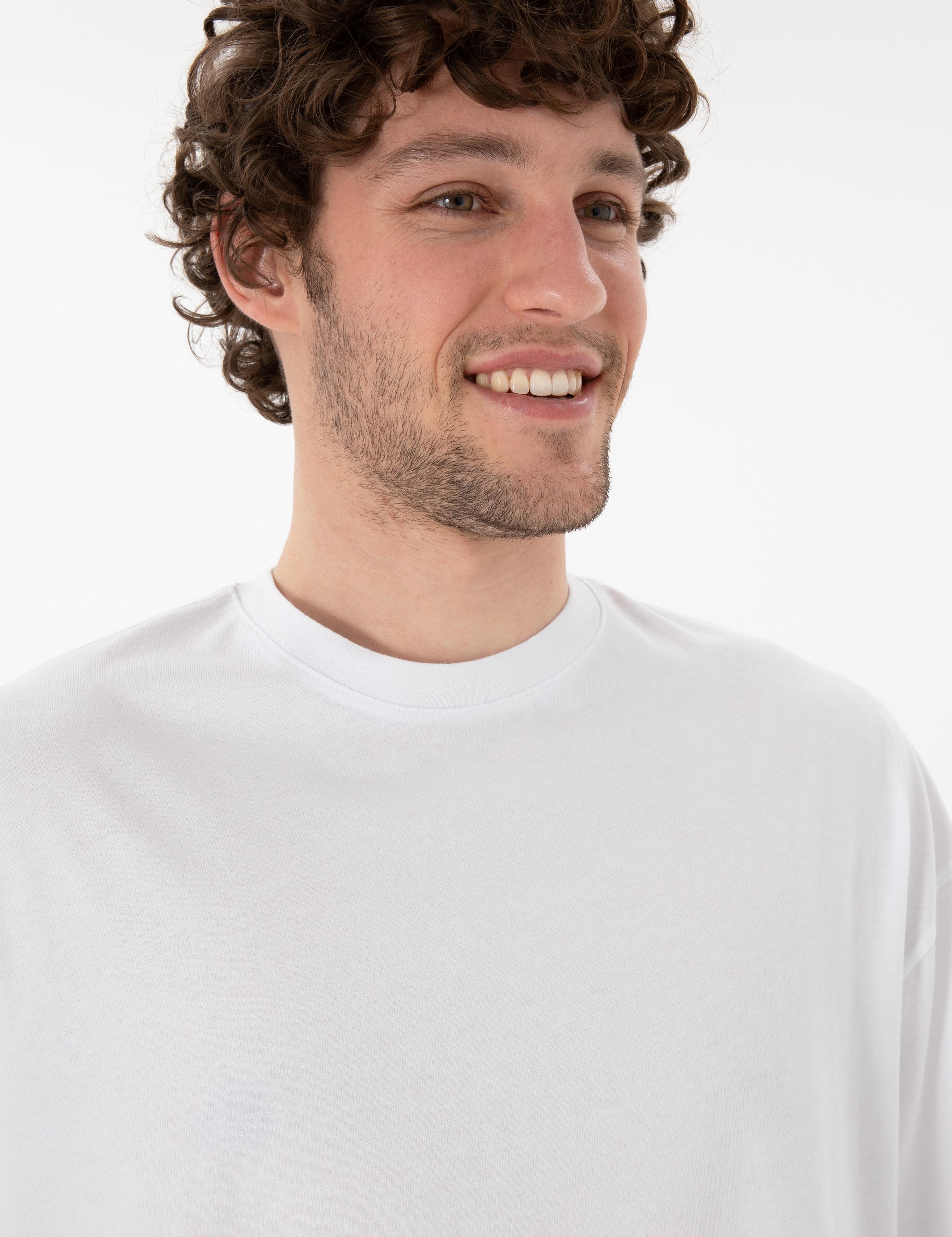 تی شرت یقه گرد آستین کوتاه LONG FIT یقه گرد مردانه یو اس پولو | U.S. Polo Assn. - تصویر 3