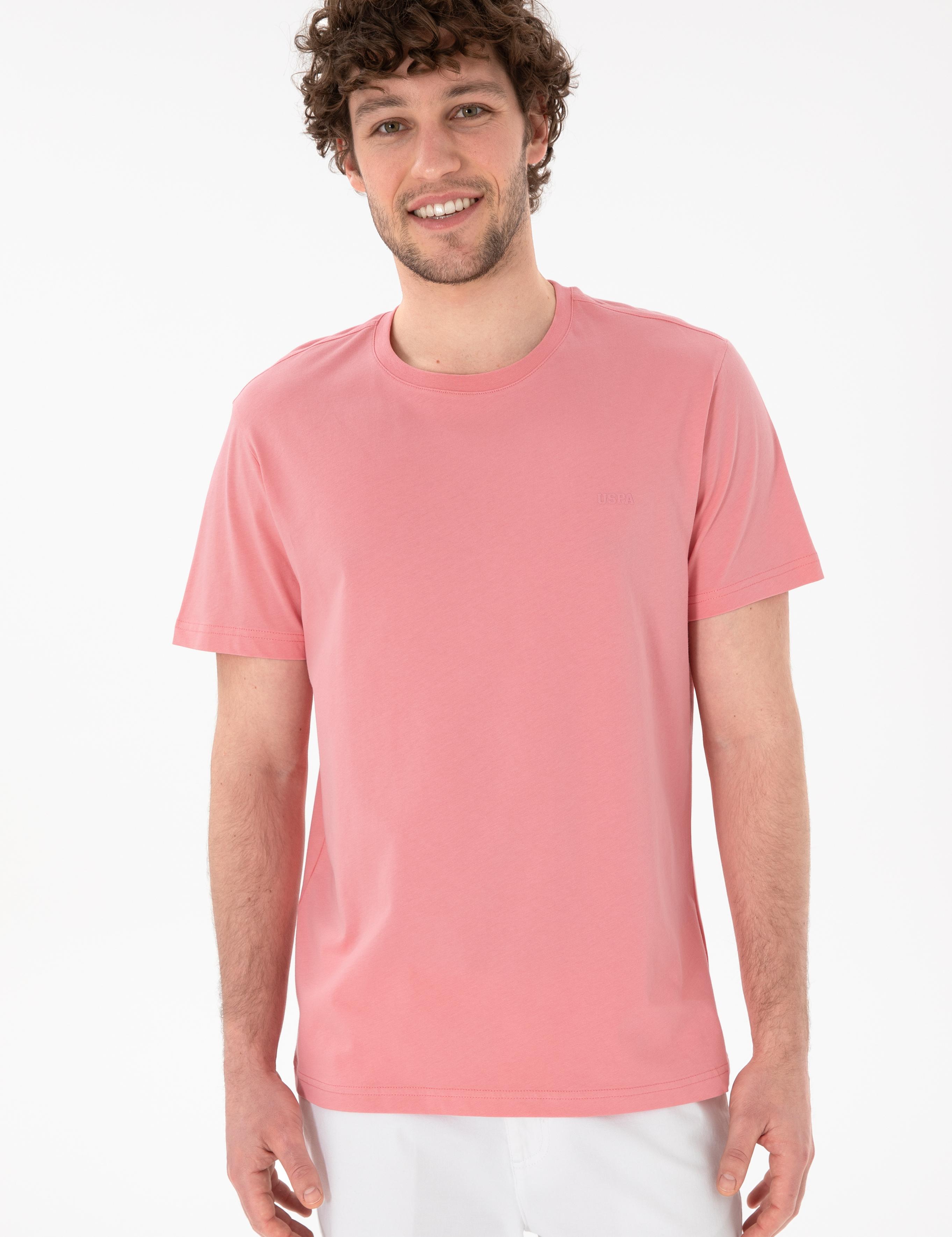 تی شرت یقه گرد آستین کوتاه رگولار یقه گرد مردانه یو اس پولو | U.S. Polo Assn. - تصویر 2