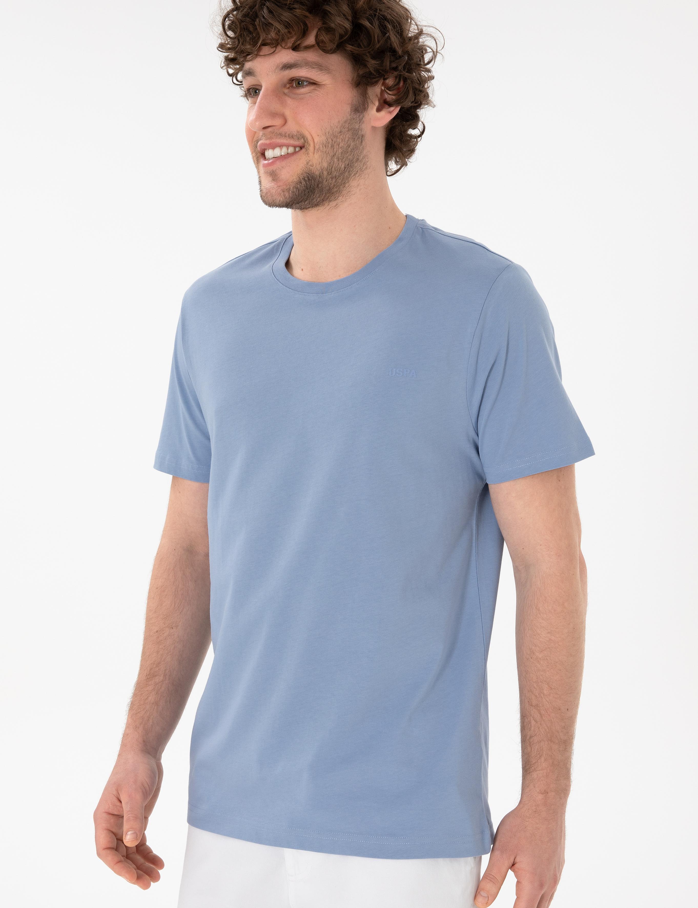 تی شرت یقه گرد آستین کوتاه رگولار یقه گرد مردانه یو اس پولو | U.S. Polo Assn. - تصویر 2