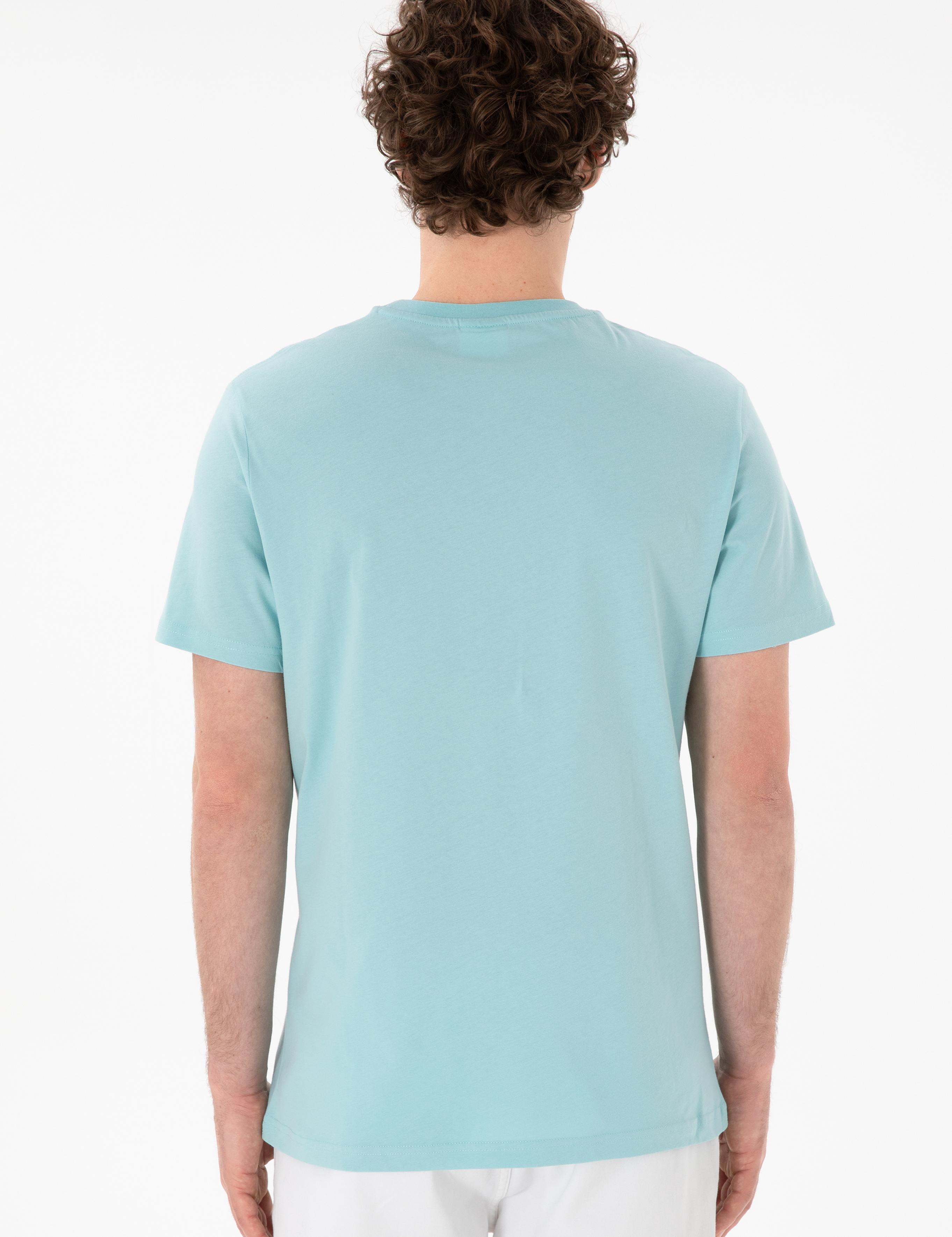 تی شرت یقه گرد آستین کوتاه رگولار یقه گرد مردانه یو اس پولو | U.S. Polo Assn. - تصویر 6