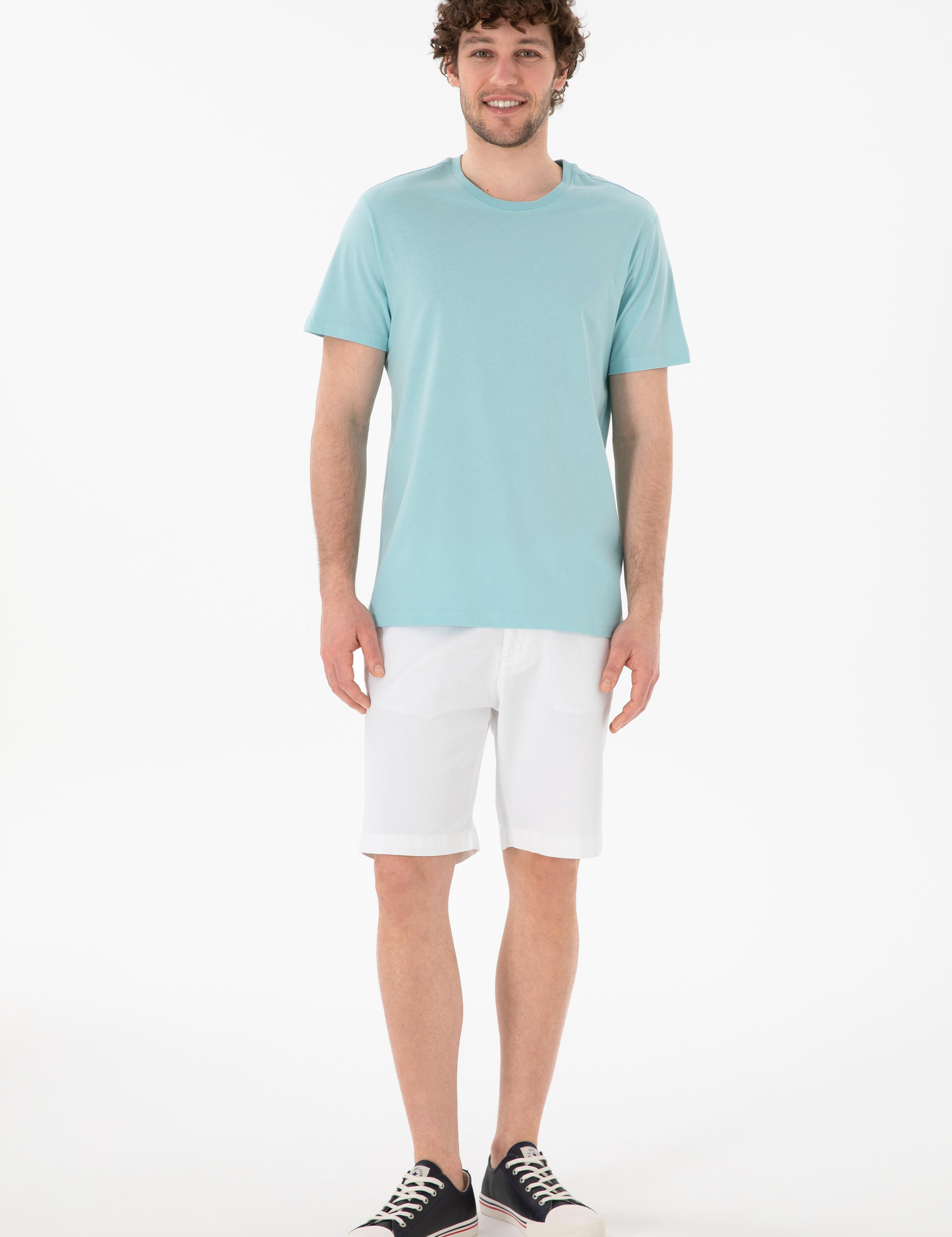 تی شرت یقه گرد آستین کوتاه رگولار یقه گرد مردانه یو اس پولو | U.S. Polo Assn. - تصویر 5