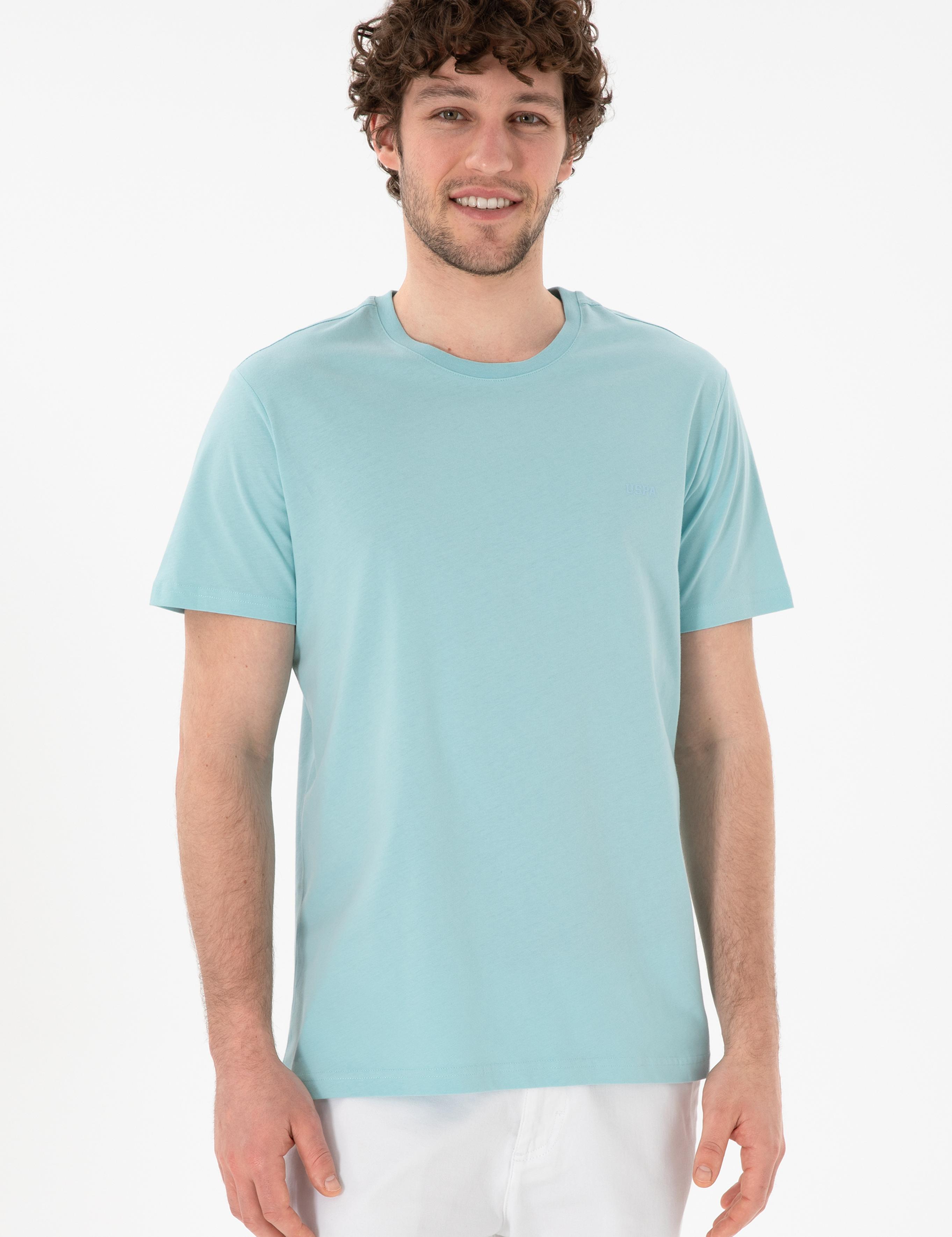 تی شرت یقه گرد آستین کوتاه رگولار یقه گرد مردانه یو اس پولو | U.S. Polo Assn. - تصویر 2