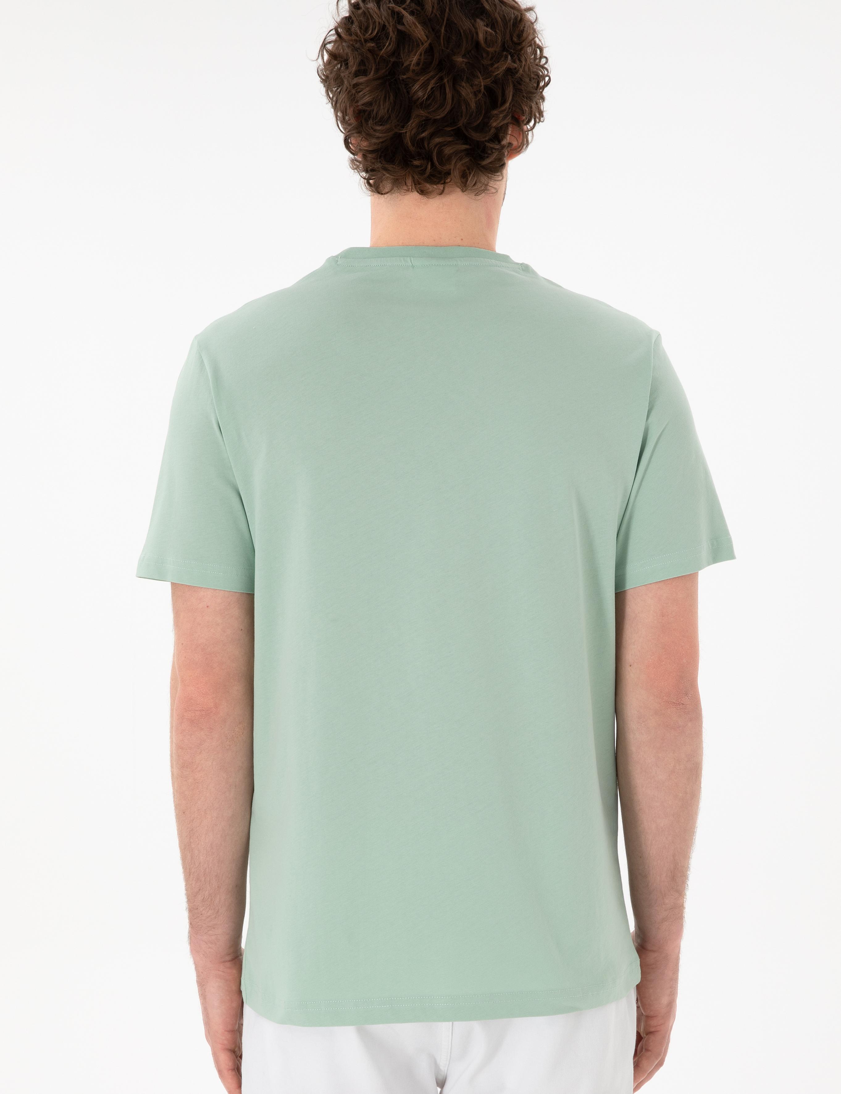 تی شرت یقه گرد آستین کوتاه رگولار یقه گرد مردانه یو اس پولو | U.S. Polo Assn. - تصویر 6