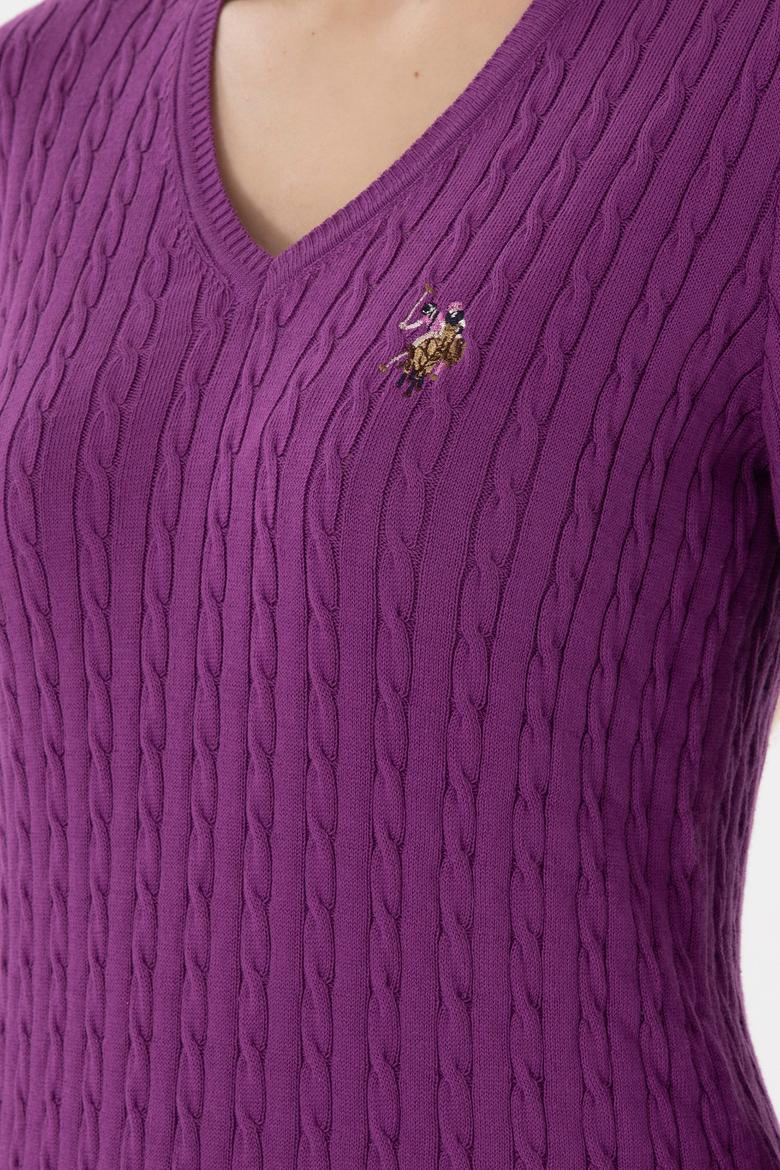 Kadın Menekşe Basic Kazak - 50288992106