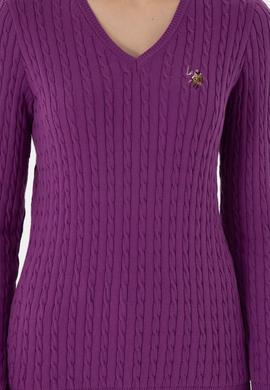 Kadın Menekşe Basic Kazak - 50288992106