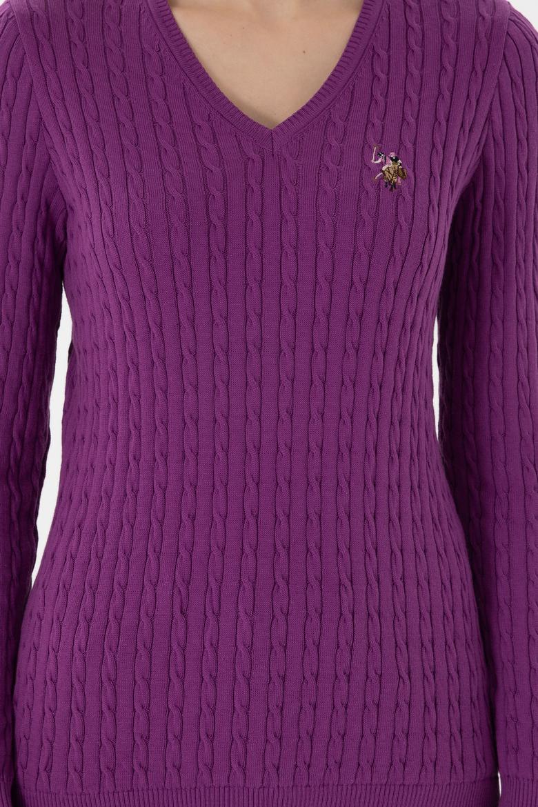 Kadın Menekşe Basic Kazak - 50288992106