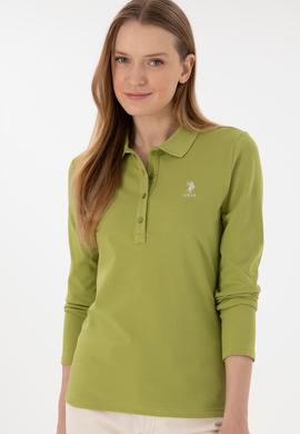 Kadın Fıstık Yeşili Basic Sweatshirt - 50289541142