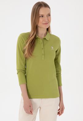 Kadın Fıstık Yeşili Basic Sweatshirt - 50289541142