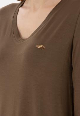 Kadın Haki Sweatshirt - 50289542038