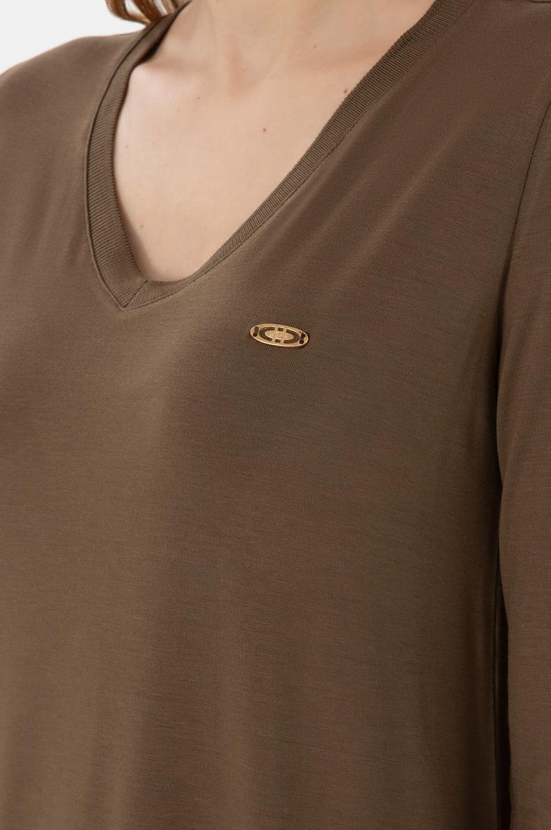 Kadın Haki Sweatshirt