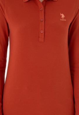 Kadın Kiremit Basic Sweatshirt - 50289541185