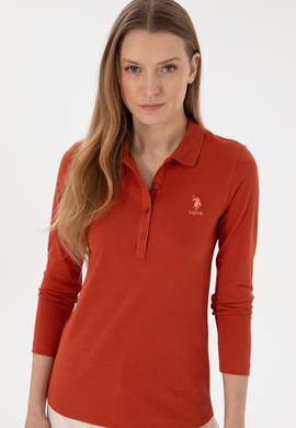 Kadın Kiremit Basic Sweatshirt - 50289541185