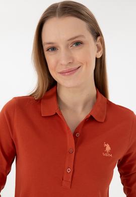 Kadın Kiremit Basic Sweatshirt - 50289541185