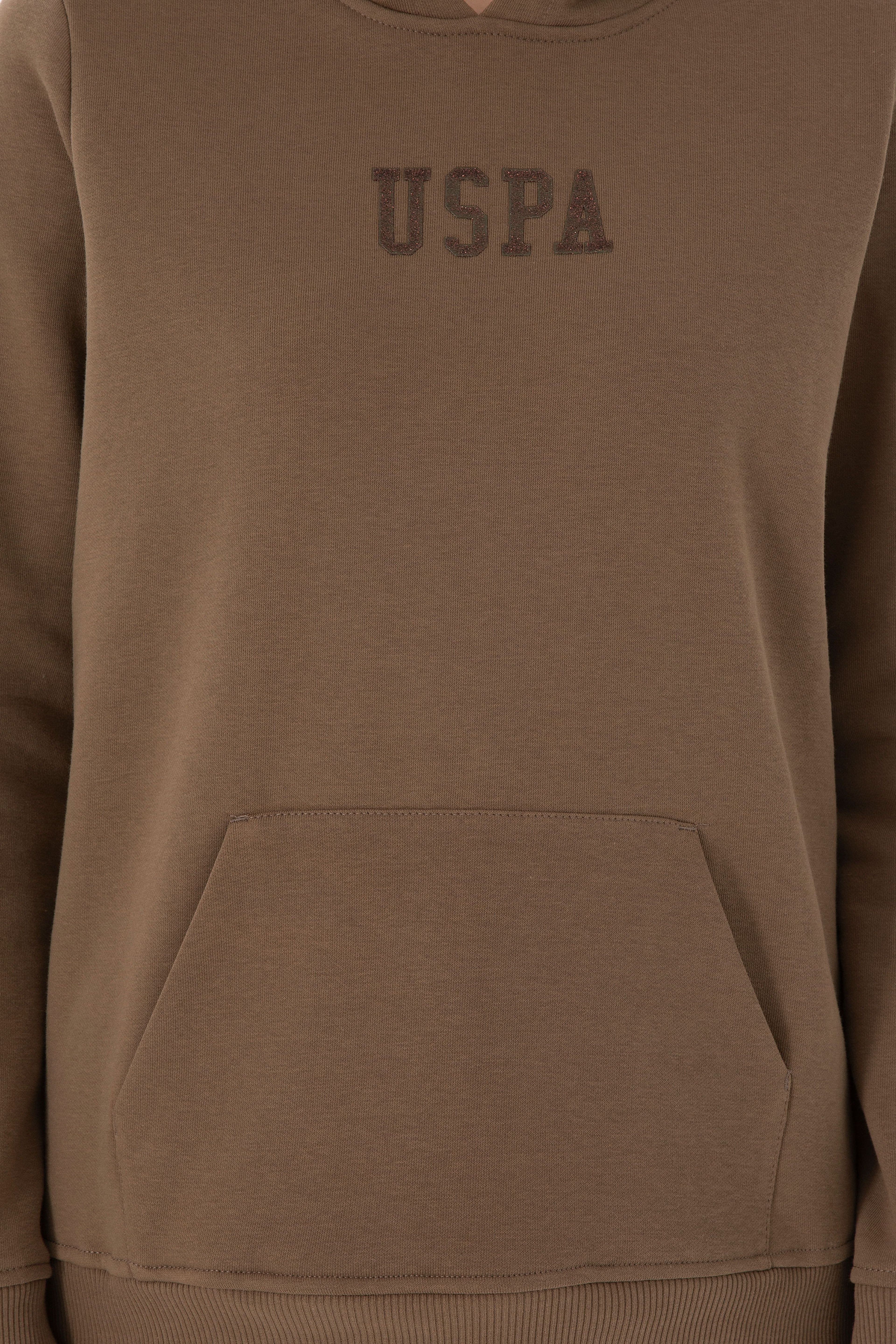 Kadın Haki Basic Sweatshirt
